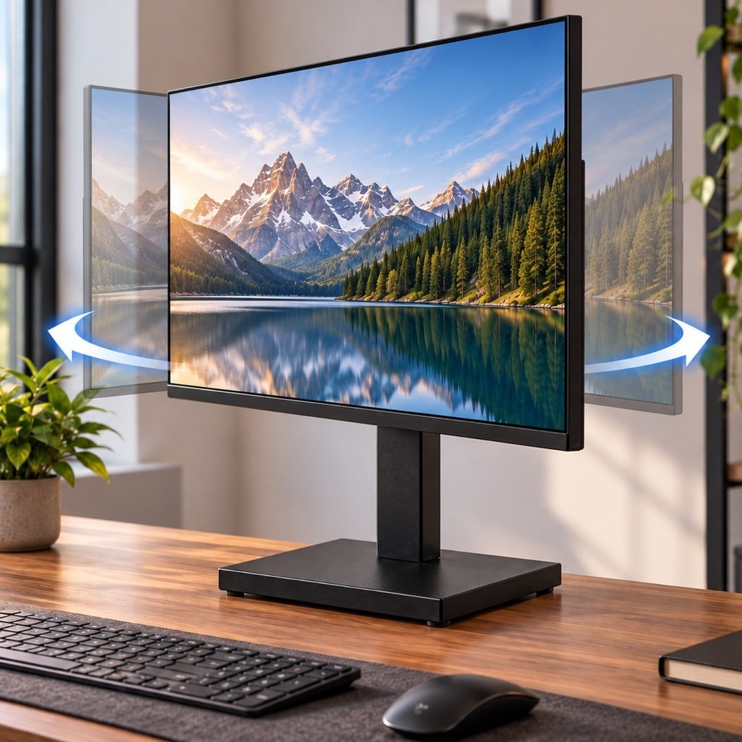 Vontech MS3250 32''-50'' Masaüstü 150° Döner Başlıklı Tv Askı Aparatı
