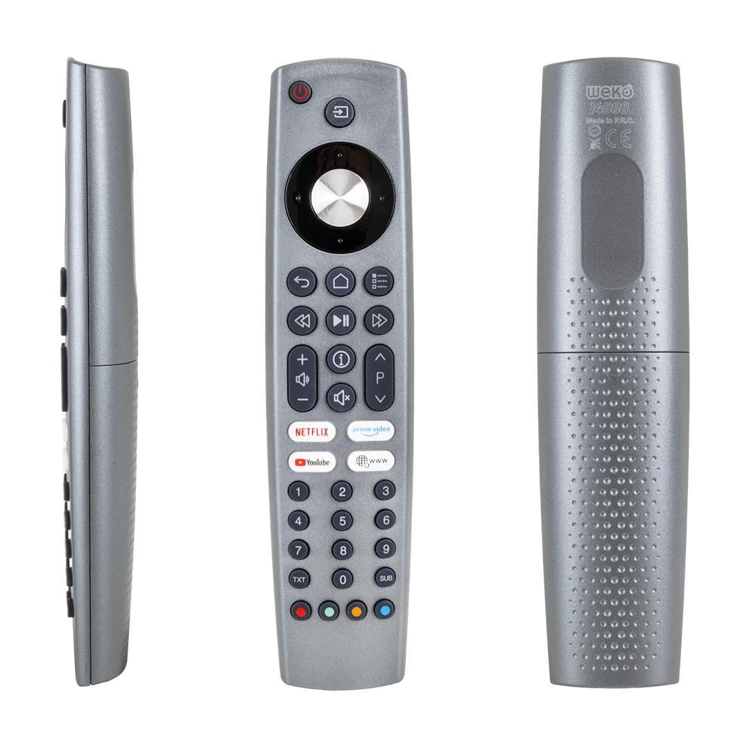 Weko Arçelik Beko Grundig Netflix-Youtube-Prime Google Play Tuşlu LCD LED TV Kumanda