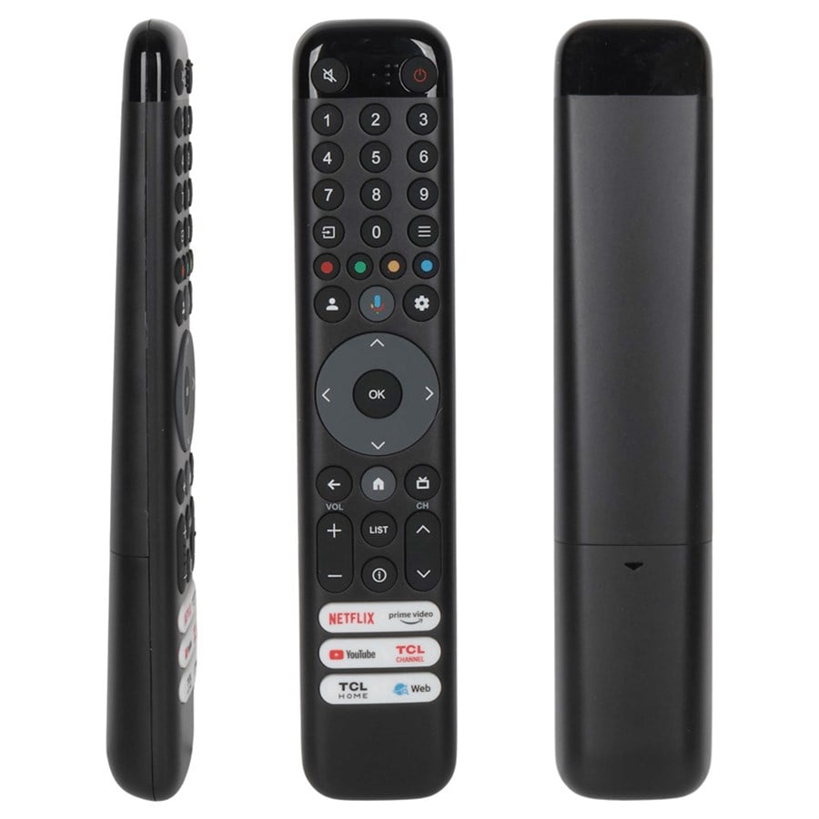 Weko TCL Netflix-Prime Video-Youtube-TCL Channel-TCL Home-Web Tuşlu Ses Komutlu LCD TV Kumandası