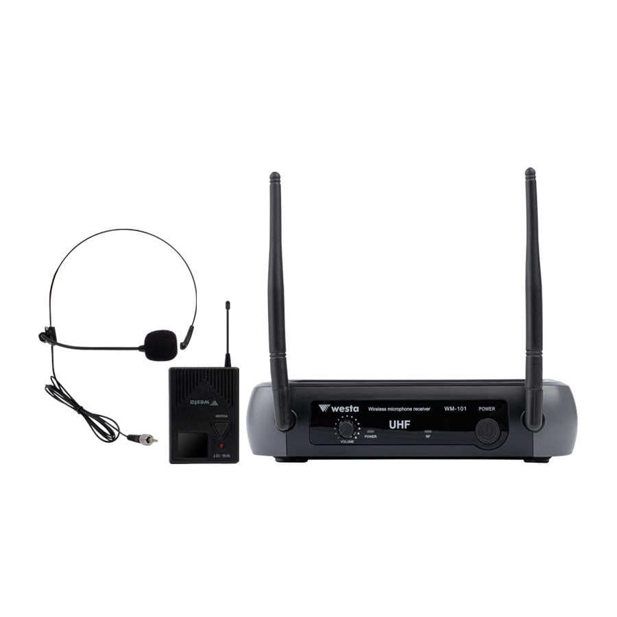 WESTA WM-101T 1 RECEIVER 1 YAKA MİKROFON SETİ
