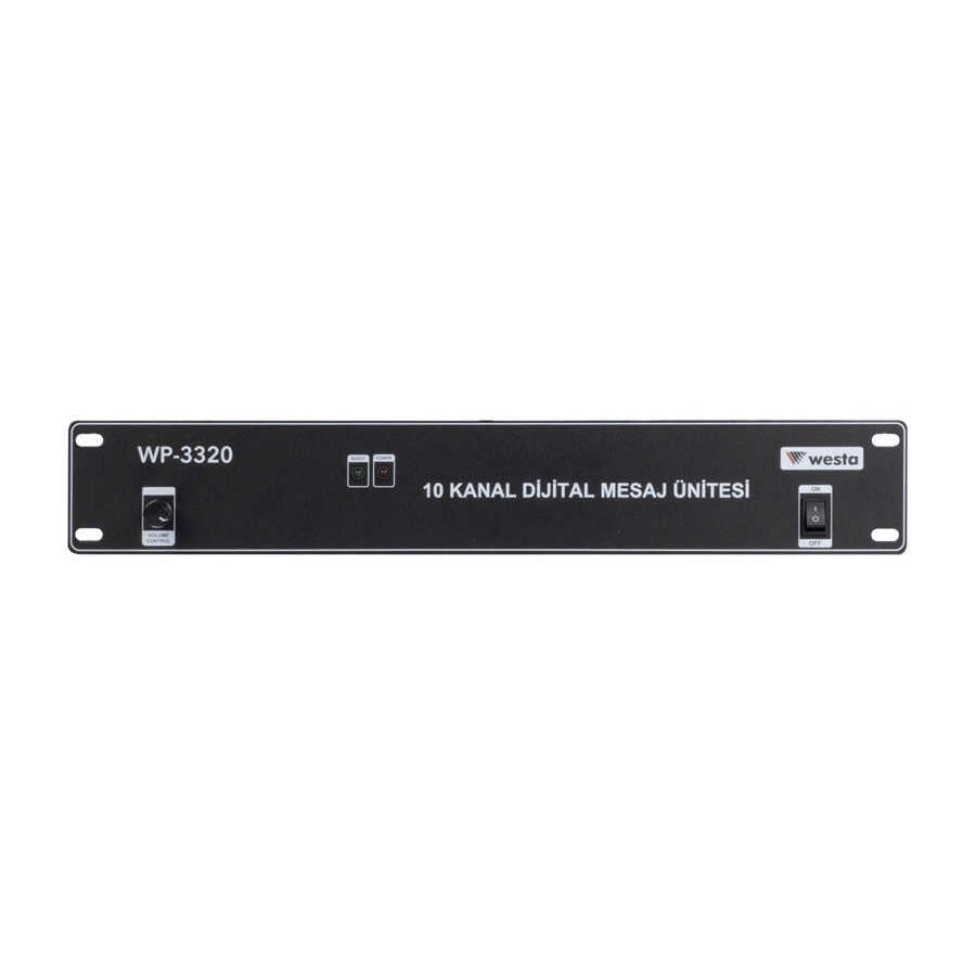 WESTA WP-3320 10 KONTAK ACİL ANONS KAYIT ÜNİTESİ