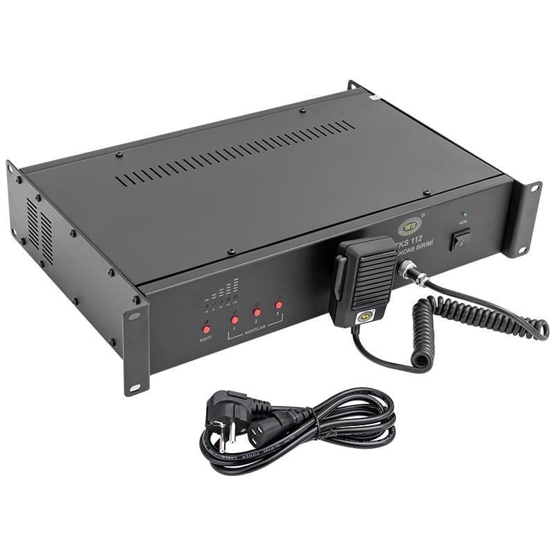 Westsound TKS-112 ACL Acil Anons Ve Mesaj Kayıt Ünitesi