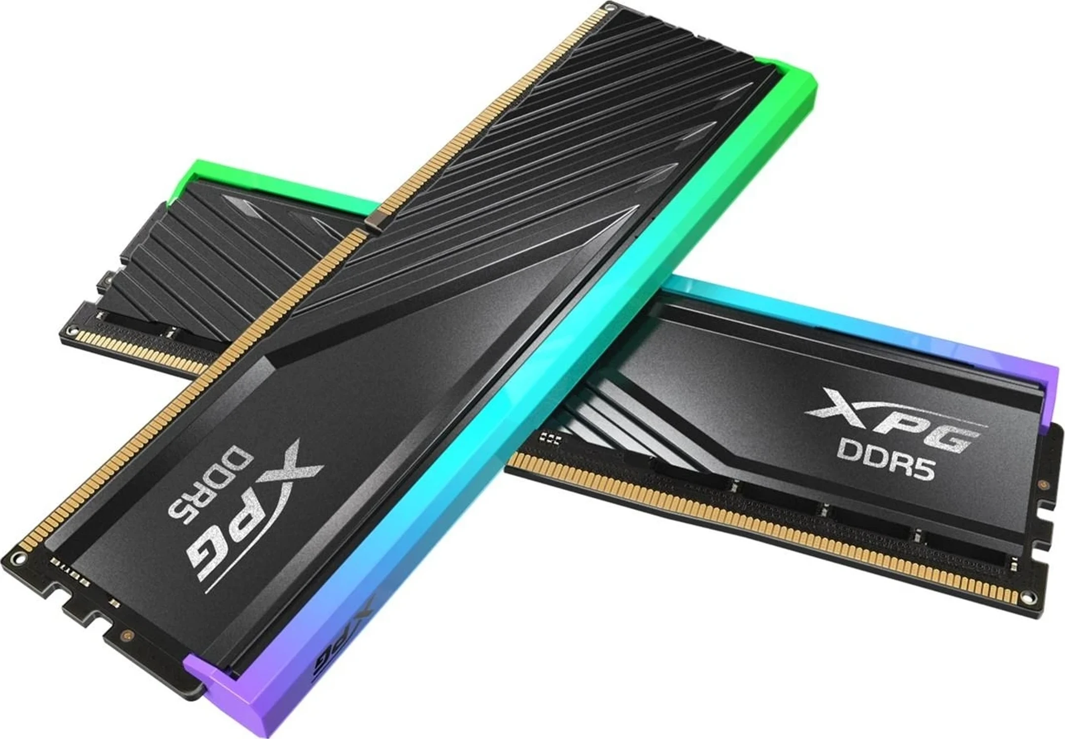 XPG 32GB (2X 16GB) DDR5 6000MHZ CL30 DUAL KIT RGB PC RAM Lancer Blade AX5U6000C3016G-DTLABRBK