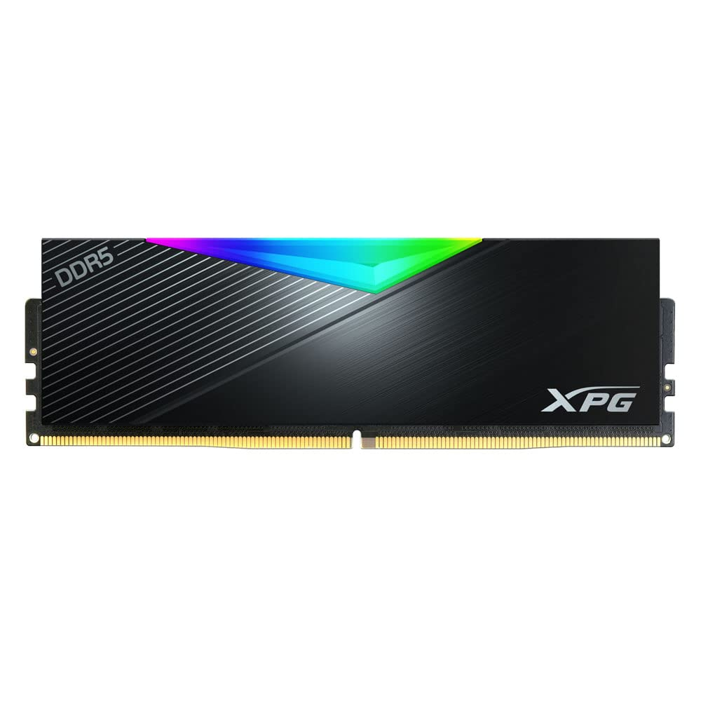 XPG 64GB  (2X 32GB) DDR5 6400MHZ CL32 RGB DUAL KIT PC RAM / LANCER RGB AX5U6400C3232G-DCLARBK