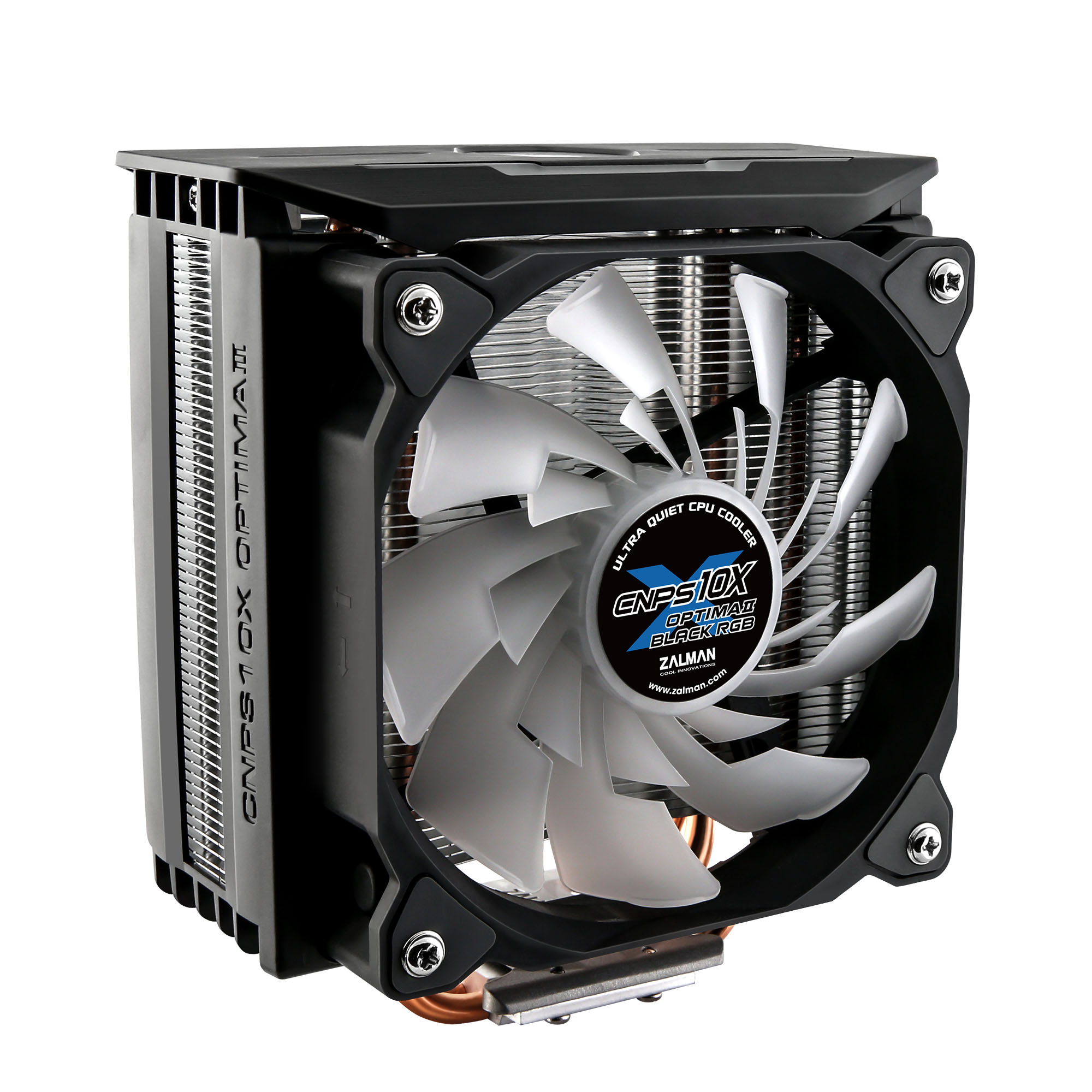 ZALMAN CNPS10X OPTIMA II BLACK RGB 1700P-AM5 Hava Soğutmalı İşlemci Fanı