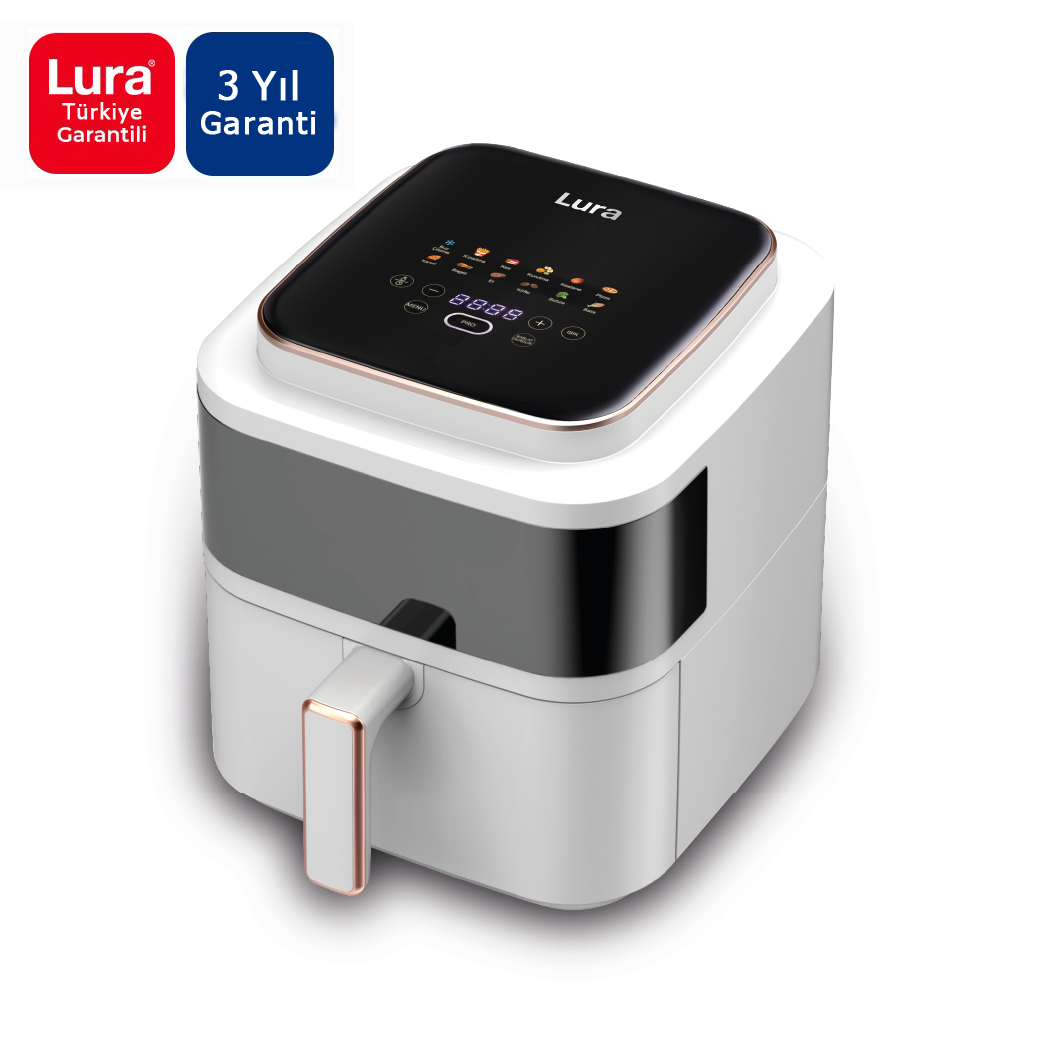 Lura Airfryer Beyaz 17BG Küçük Ev Aletleri & Elektrikli Ev Aletleri , İndirim ve Fırsatlarla Dolu Ürünler Lura'da