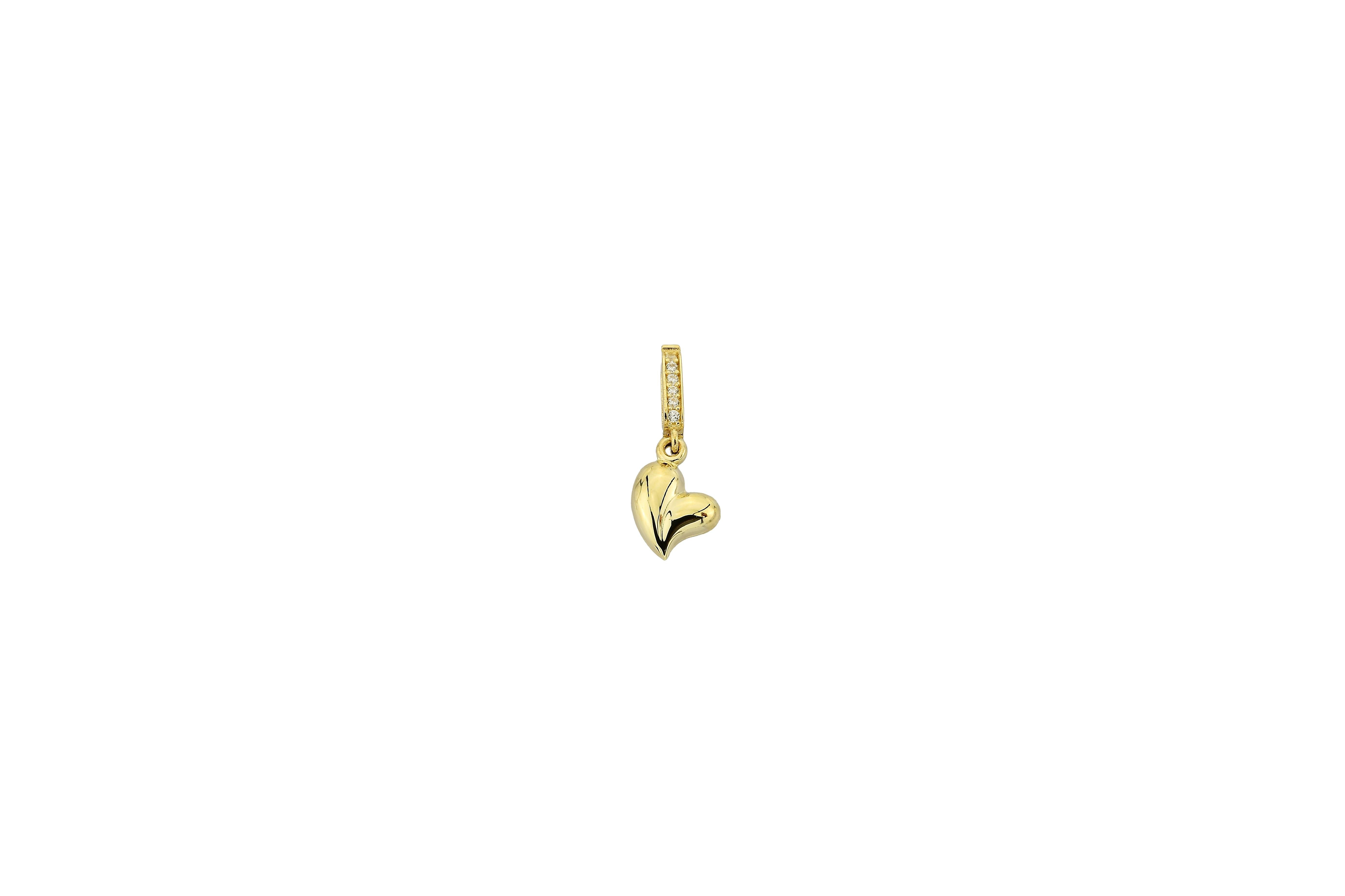 Asimetrik Kalp Charm
