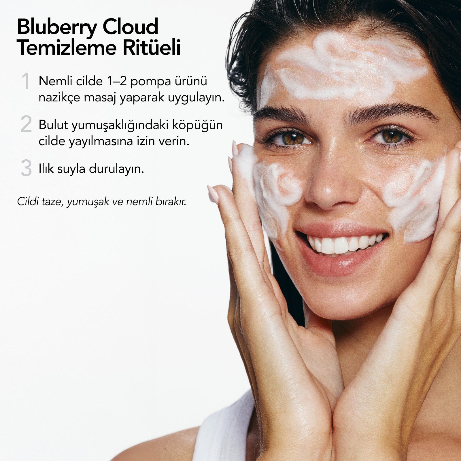 Aurelia Geneve Blueberry Miracle Silkycloud Vegan Facial Foam 200ml