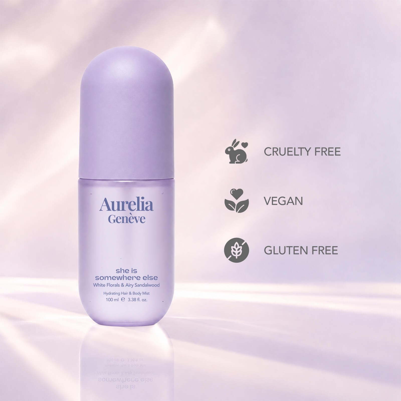 Aurelia Geneve Hydrating Hair & Body Mist - She Is Somewhere Else 100ml