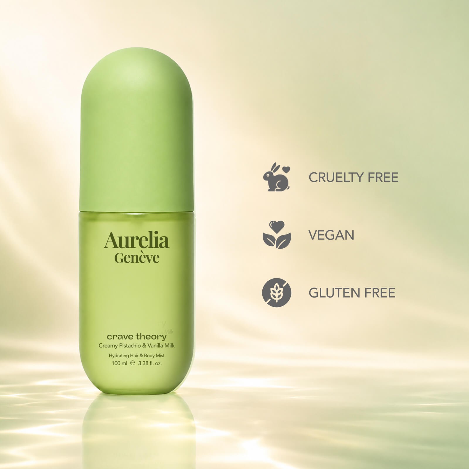 Aurelia Geneve Hydrating Hair & Body Mist - Crave Theory 100ml