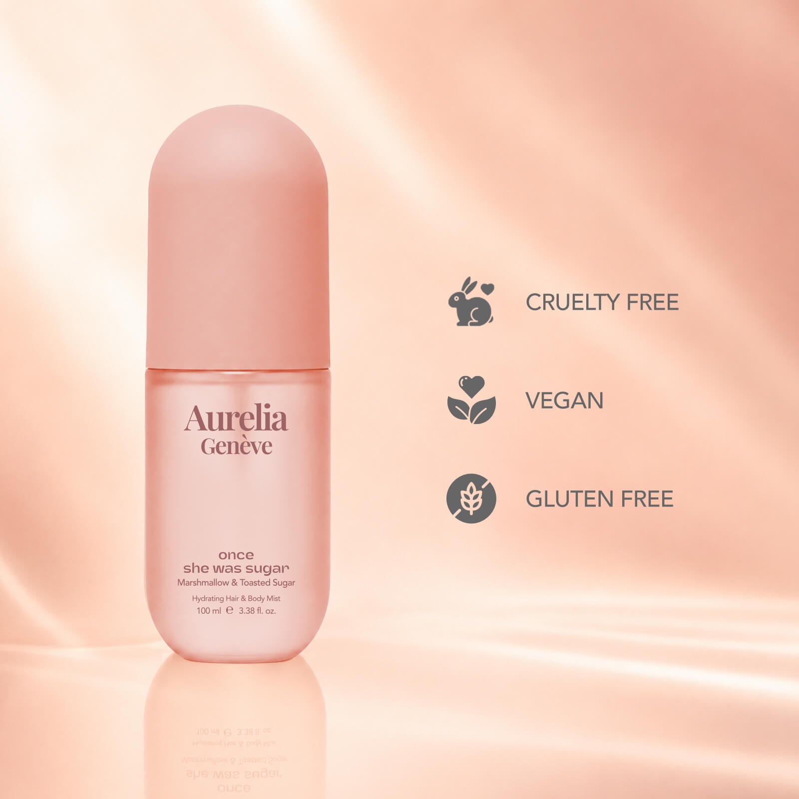 Aurelia Geneve Hydrating Hair & Body Mist - Once She Was Sugar 100ml