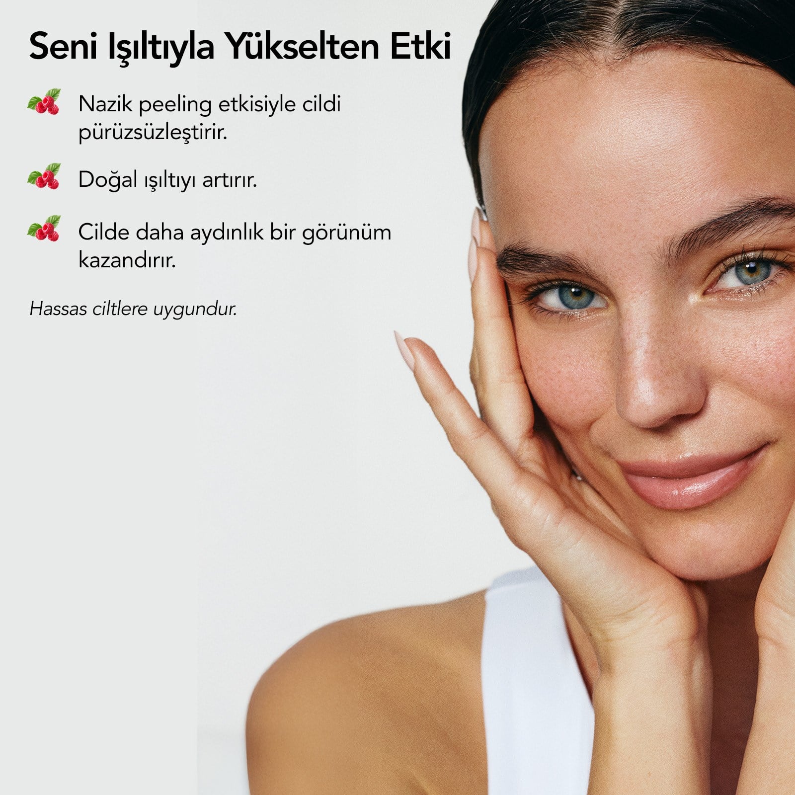 Aurelia Geneve Raspberry Glowup instant Lushglow Vegan Exfoliator 100ml