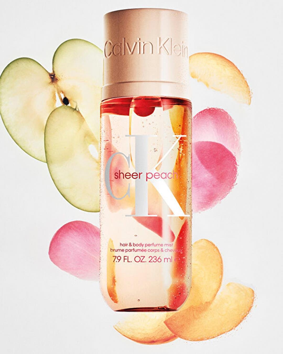Calvin KleinSheer Peach Hair & Body Perfume Mist 236 ML