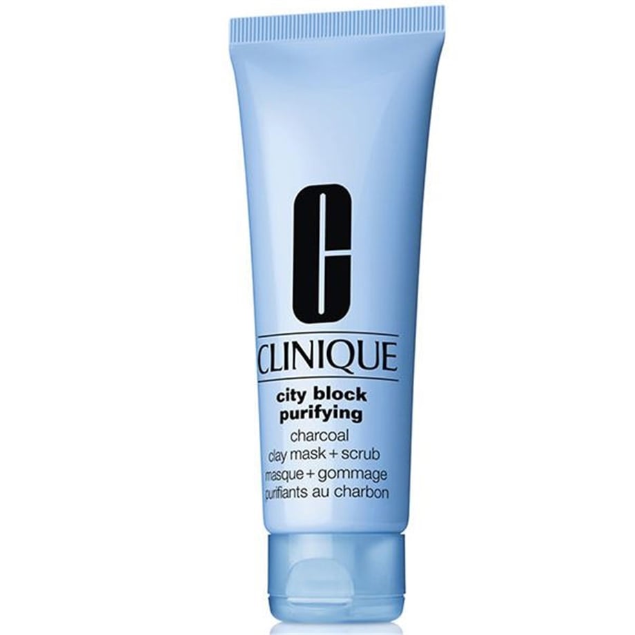 CliniqueCity Block Charcoal Clay Mask+Scrub 100ml