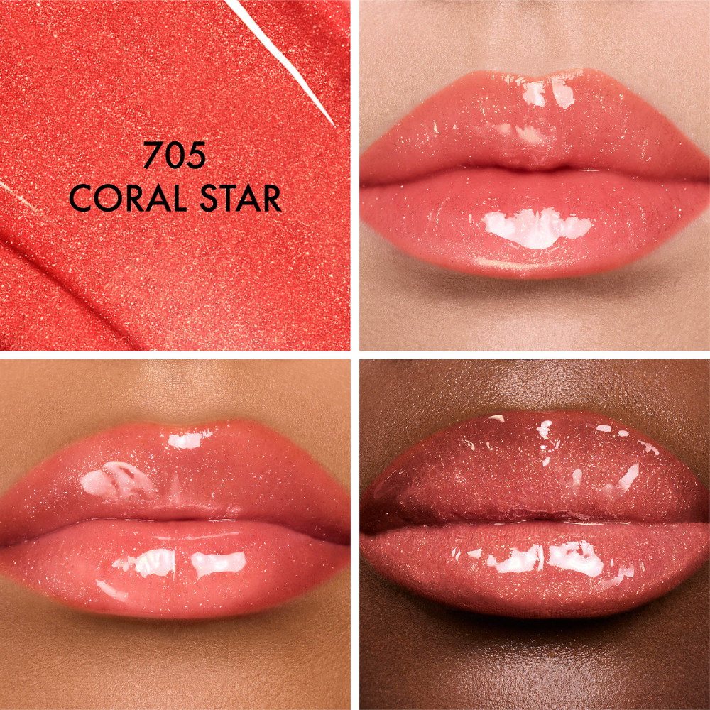 DiorGlass Lipstick 705 Coral Star