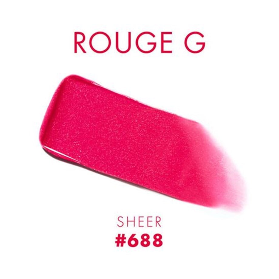 GuerlainRouge G Sheer Shine Lipstick Shade 688 Raspberry