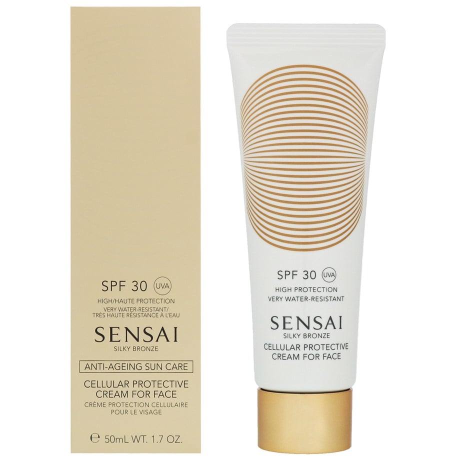 SensaiSilky Bronze C. Protective Cream For Face Spf30