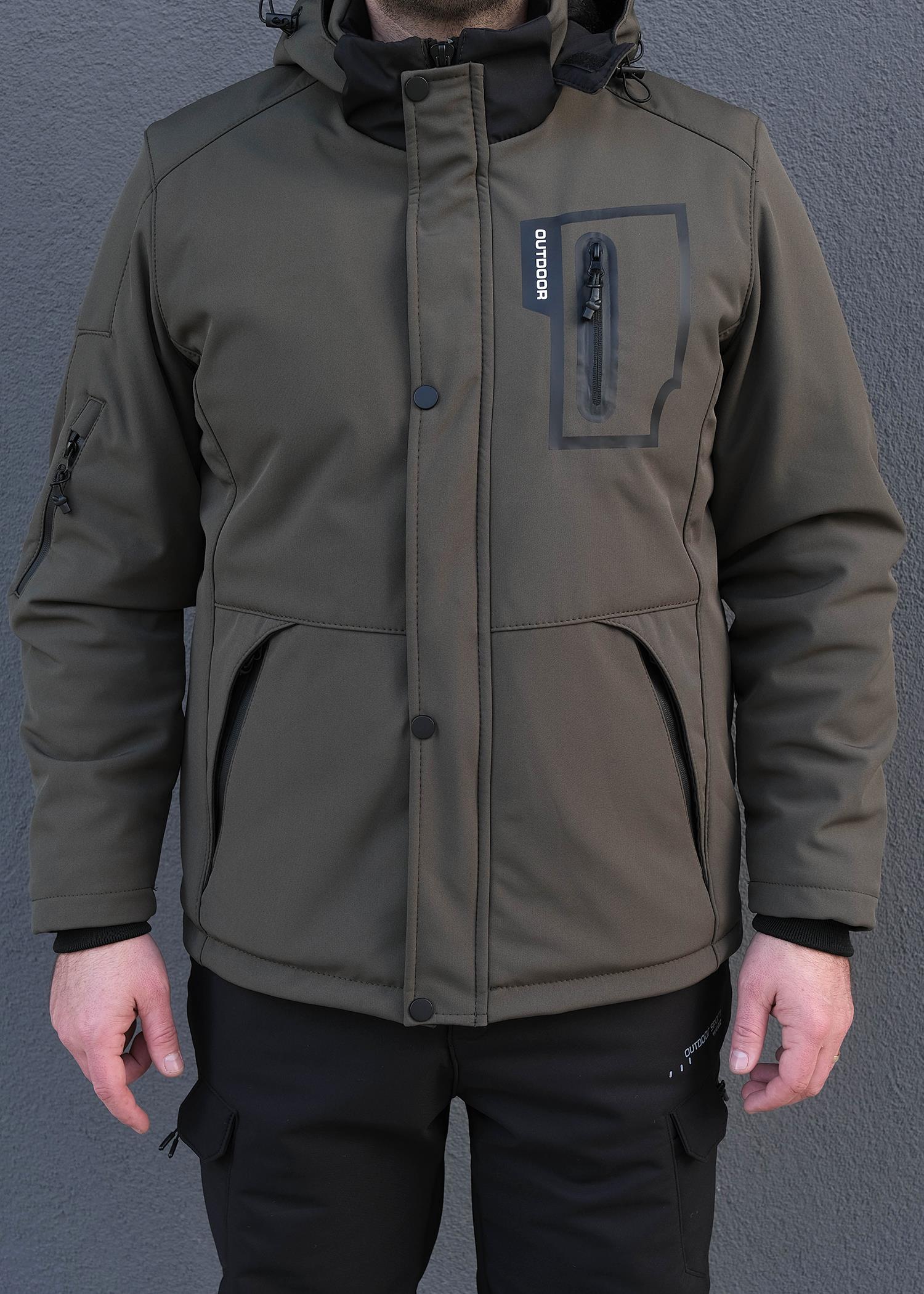 Erkek Outdoor Mont 758KGA25K Haki