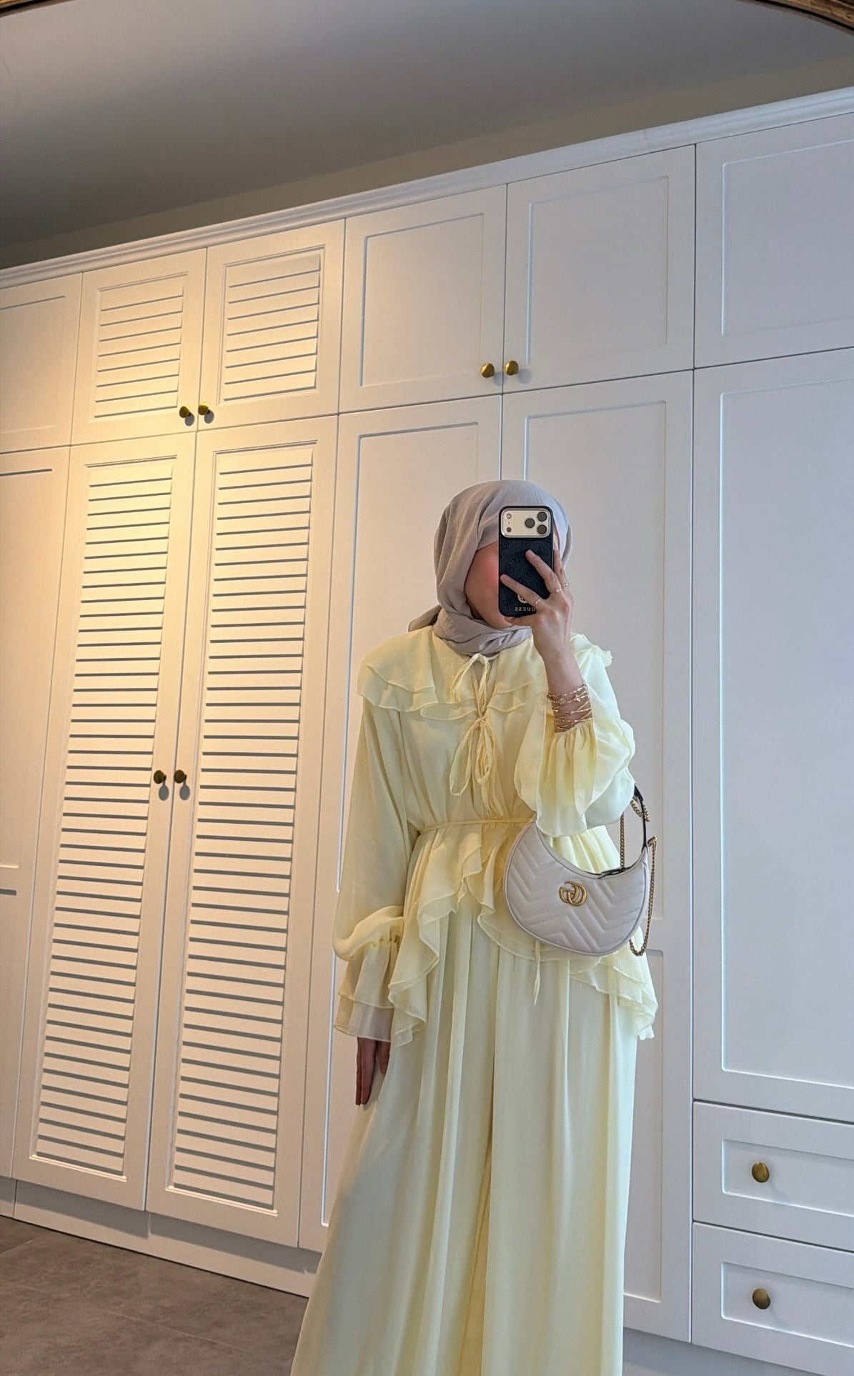  Şifon Pantolonlu Takım Butter Yellow