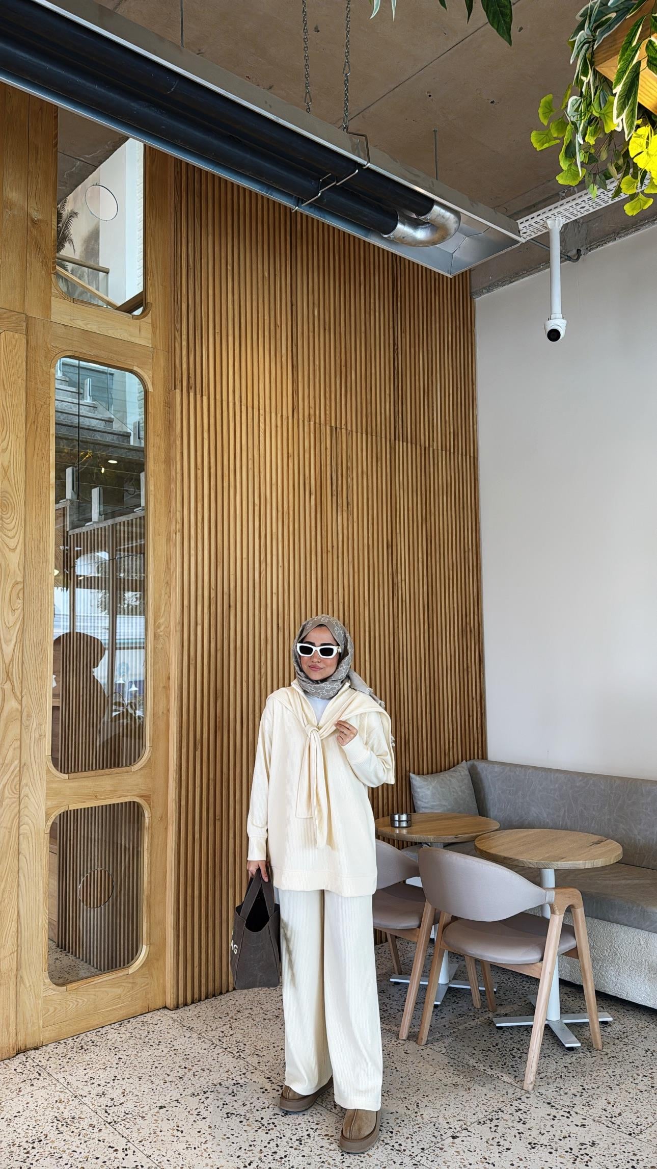 3'lü Basic Set Takım Krem 
