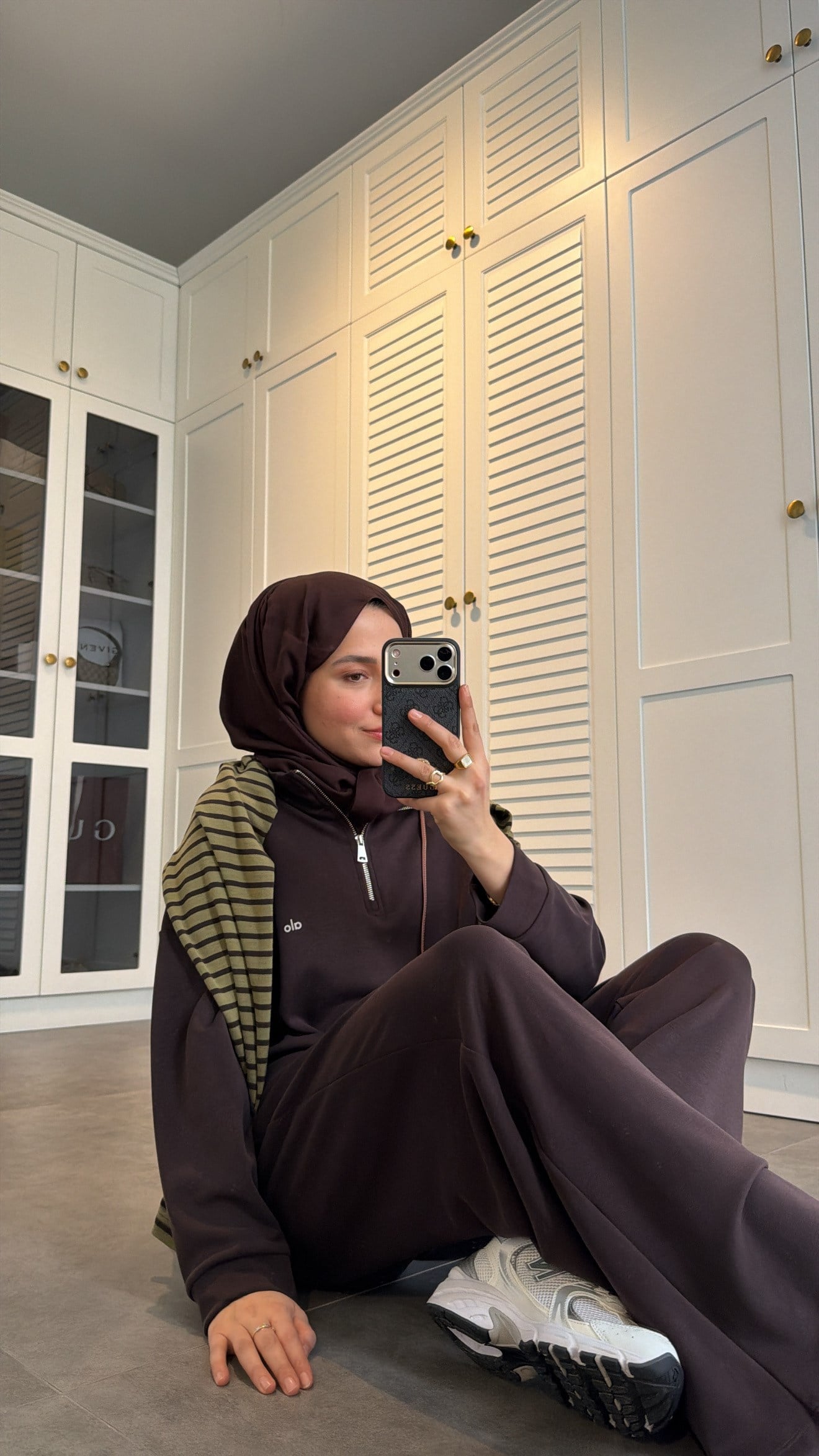 Alo Sweat Takım Kahve