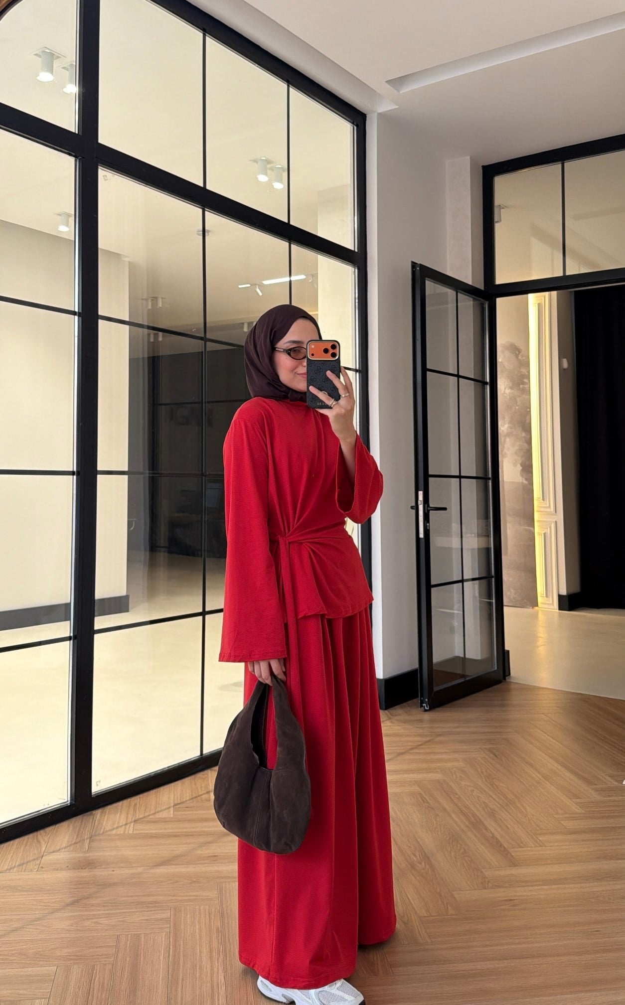 Bağlamalı Oysh Premium Takım Kırmızı
