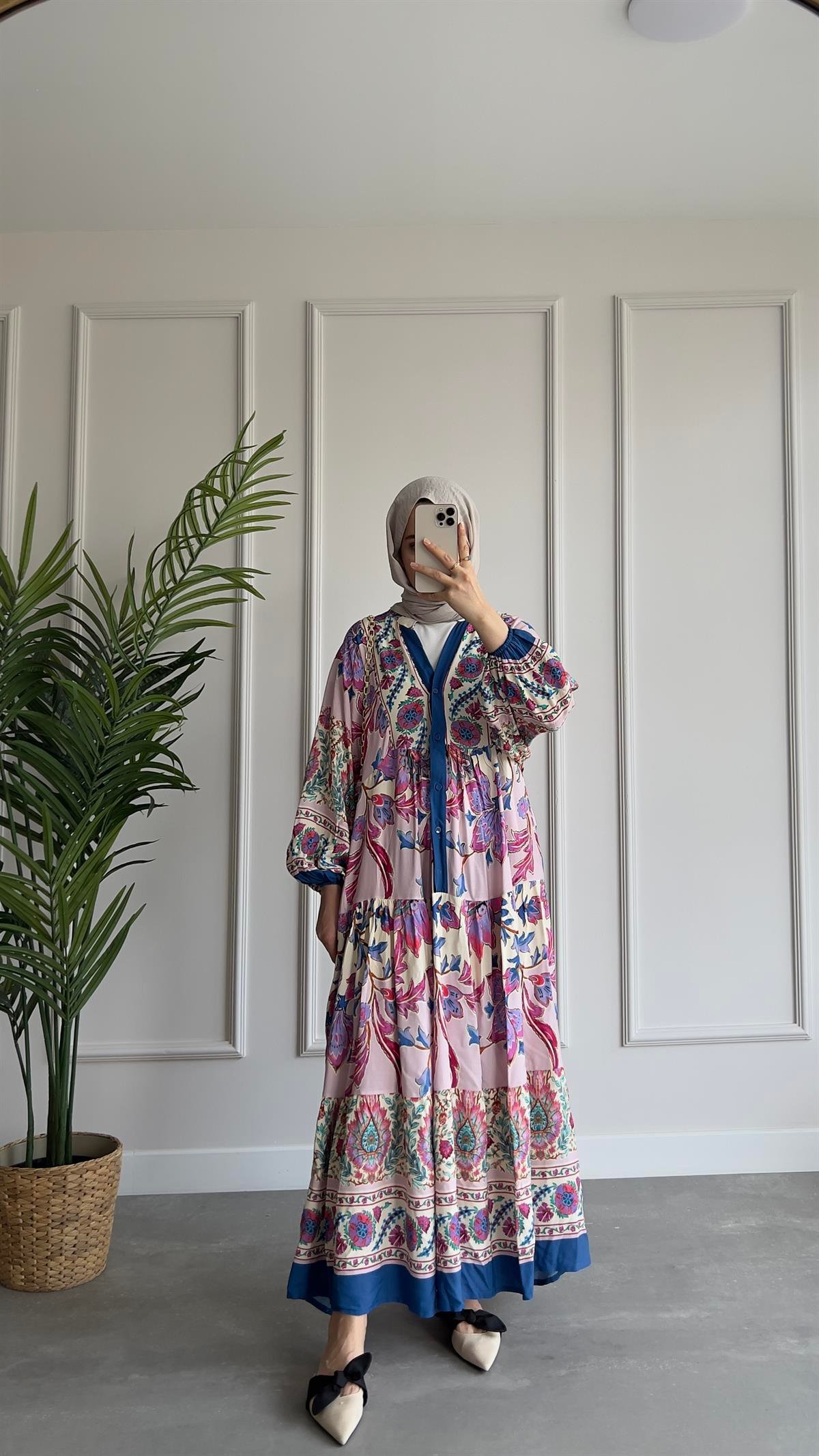 Bali Elbise - Lila