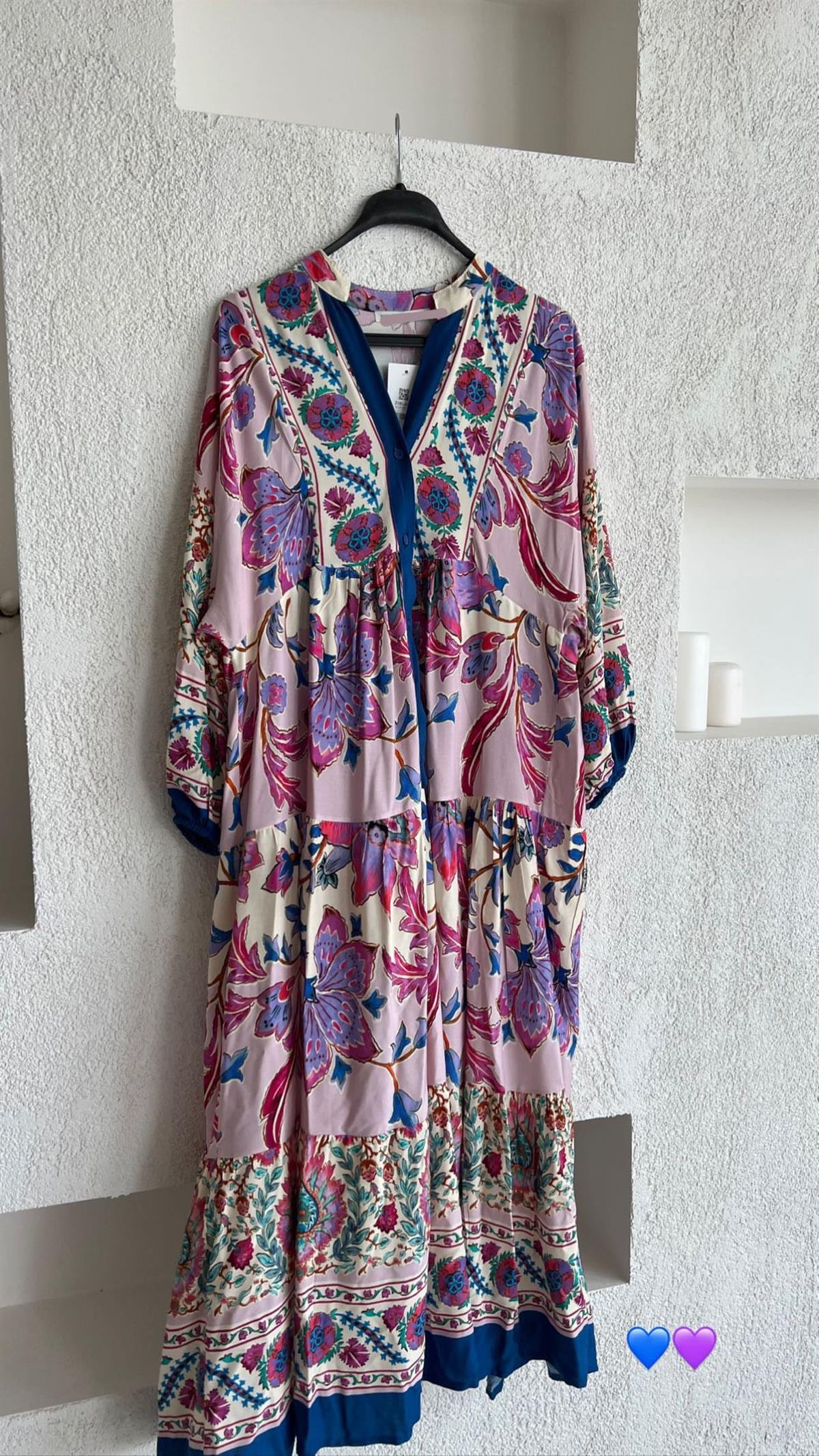Bali Elbise - Lila