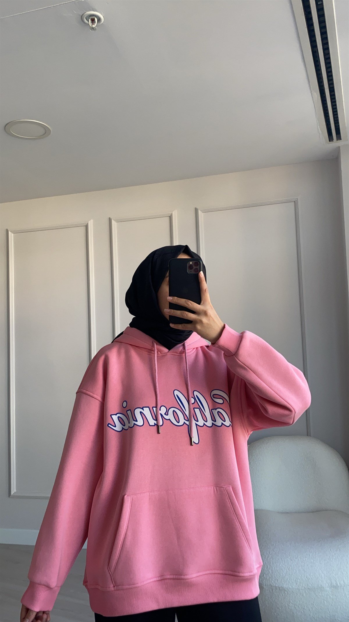 Baskılı Oversize Sweat