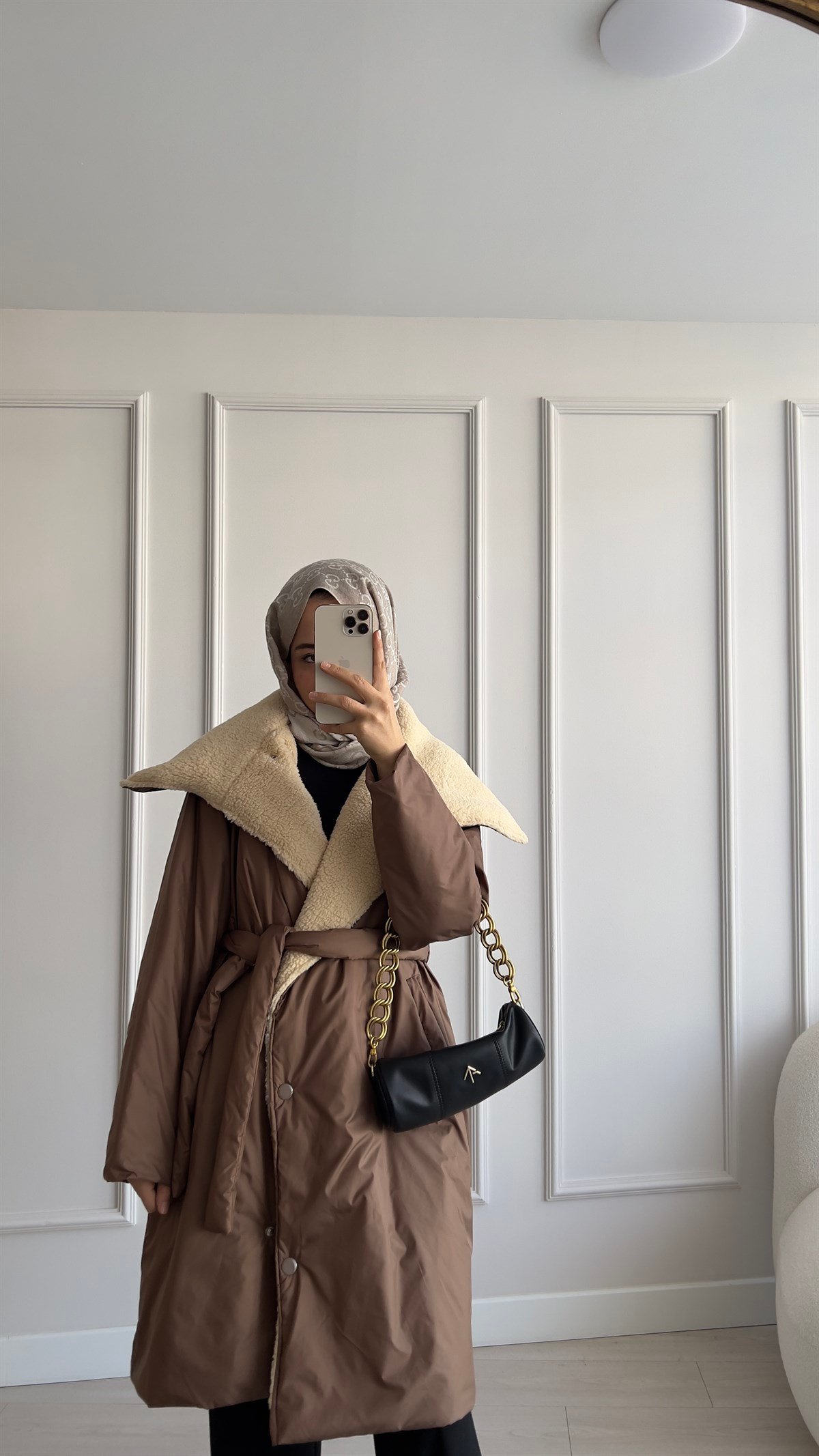 Çıt Çıt Detaylı Şişme Mont 