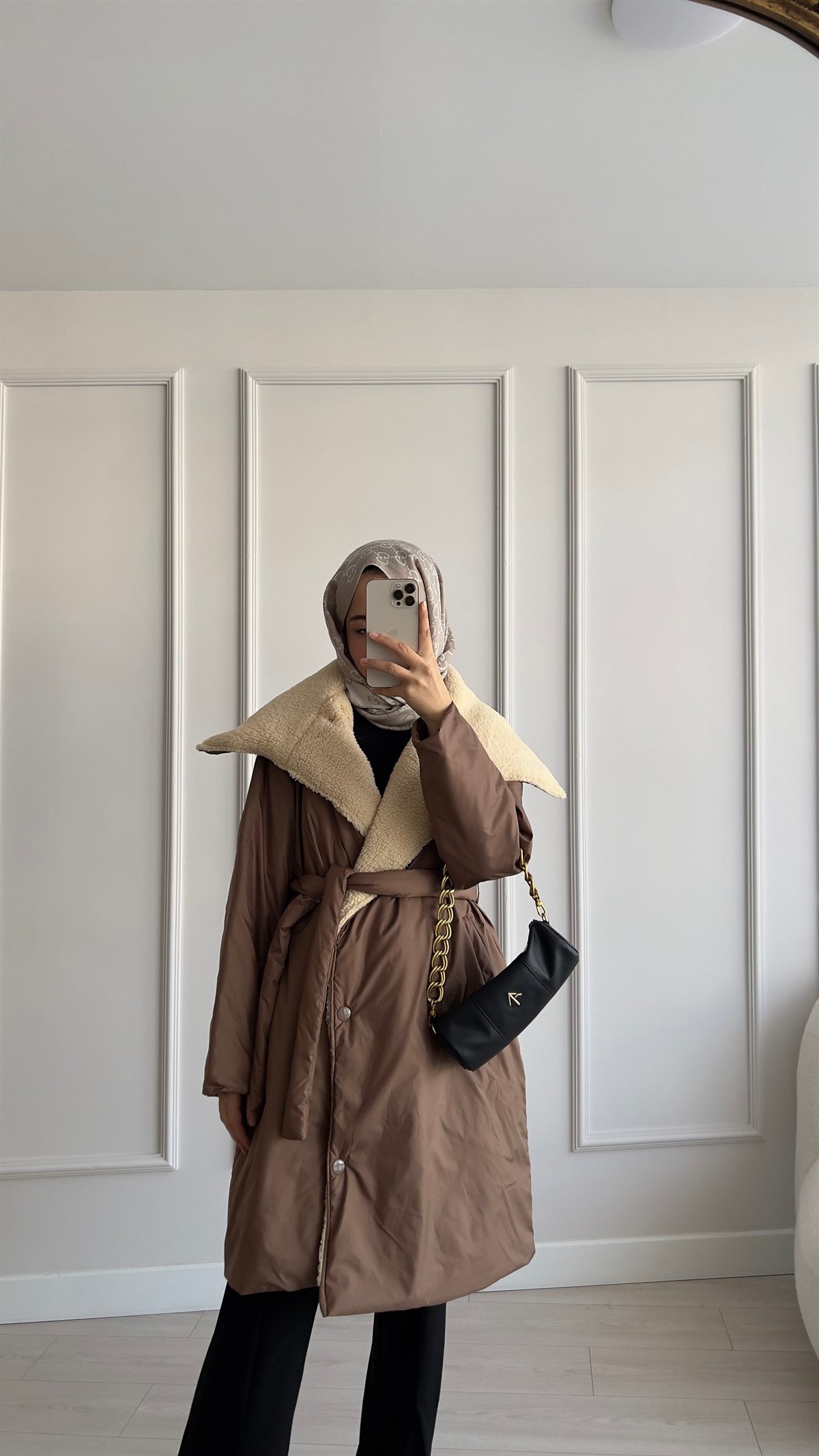 Çıt Çıt Detaylı Şişme Mont 