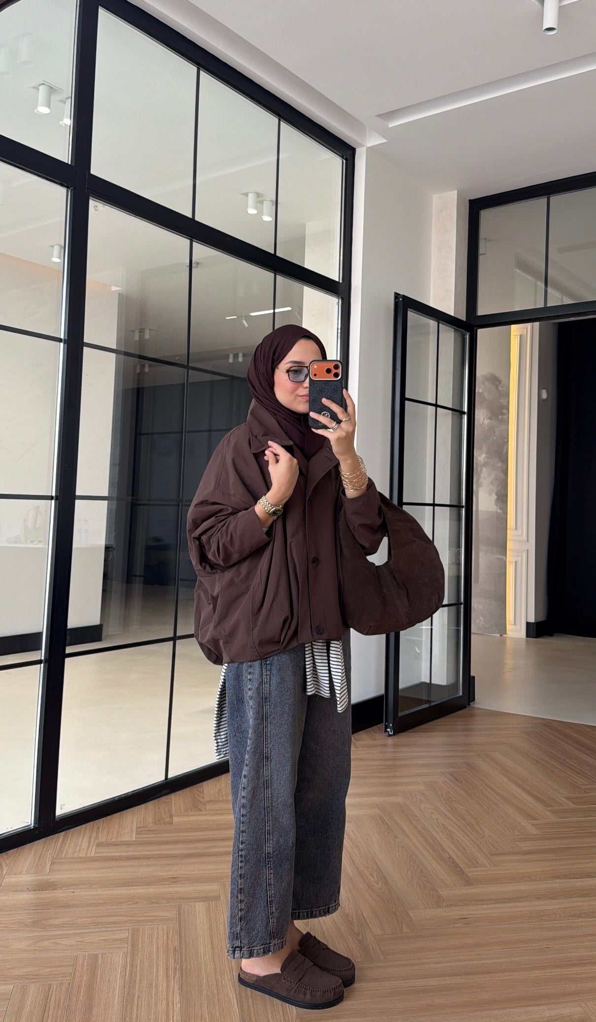 Danla Oversize Trenç Kahve