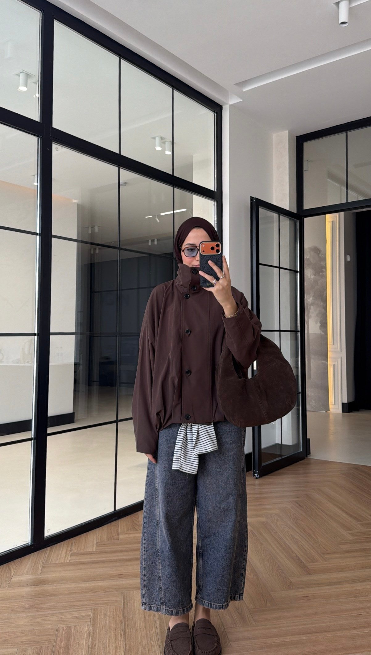 Danla Oversize Trenç Kahve