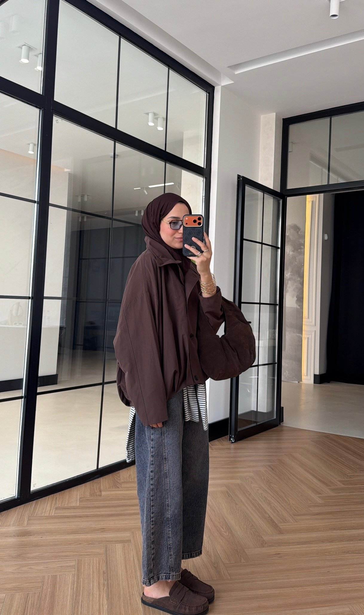 Danla Oversize Trenç Kahve