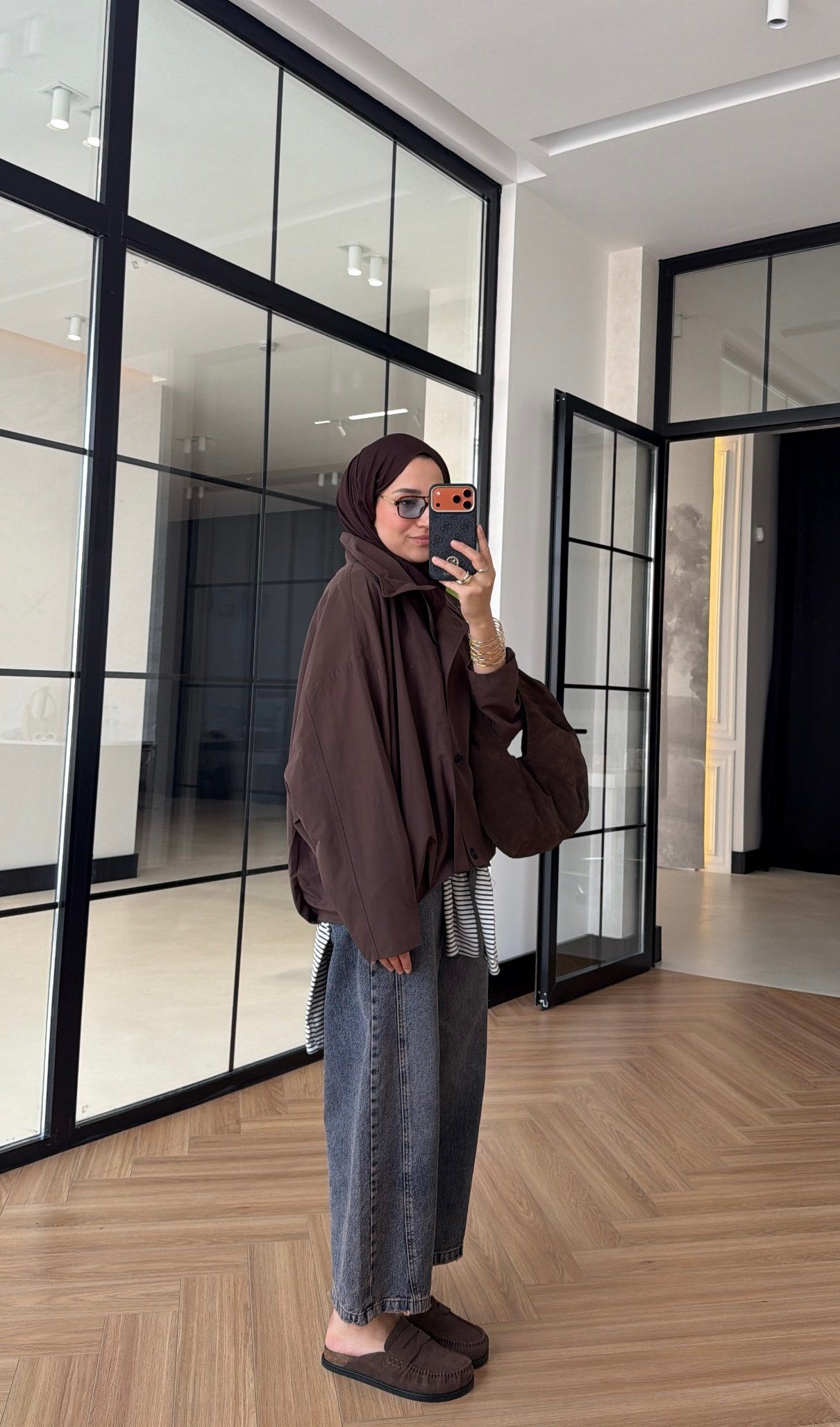 Danla Oversize Trenç Kahve