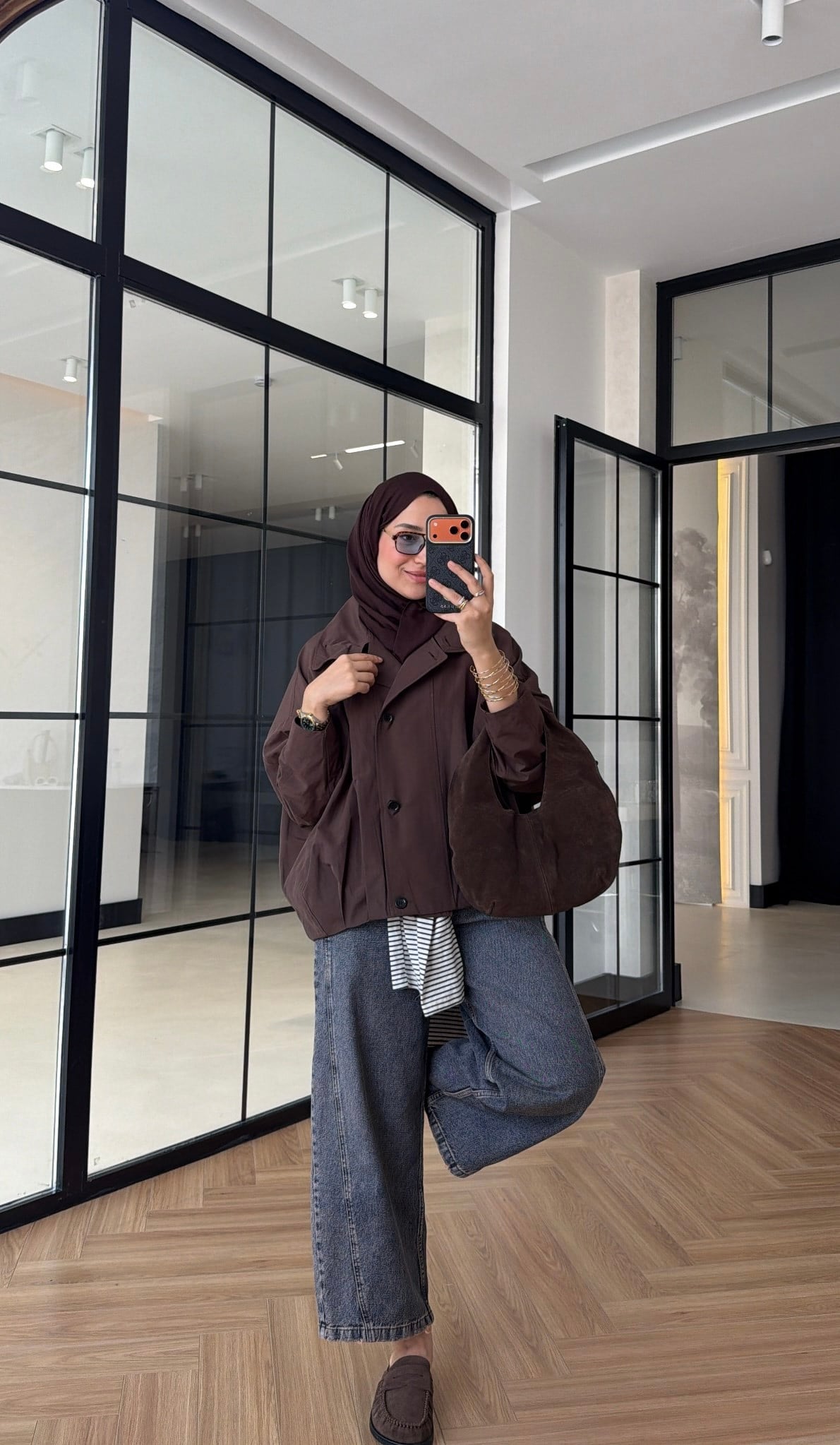 Danla Oversize Trenç Kahve