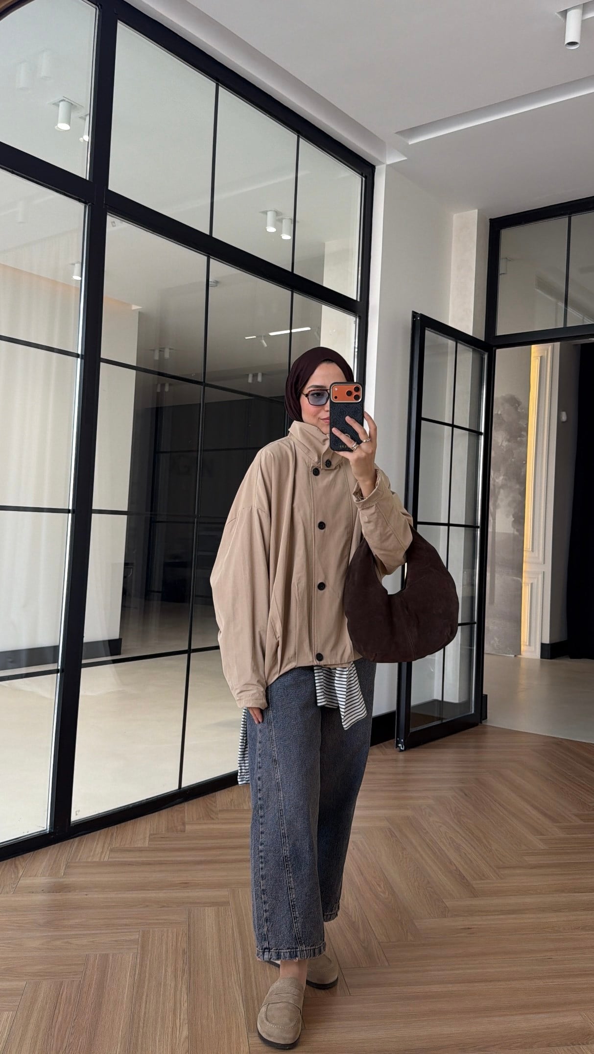 Danla Oversize Trenç Taş