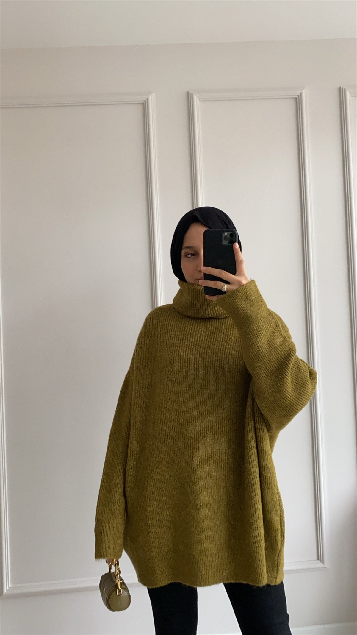 Degaje Yaka Olive Kazak