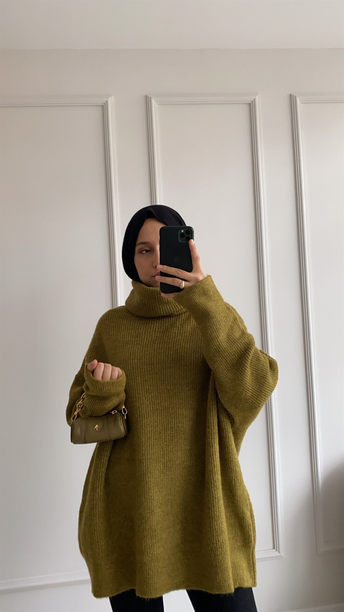 Degaje Yaka Olive Kazak