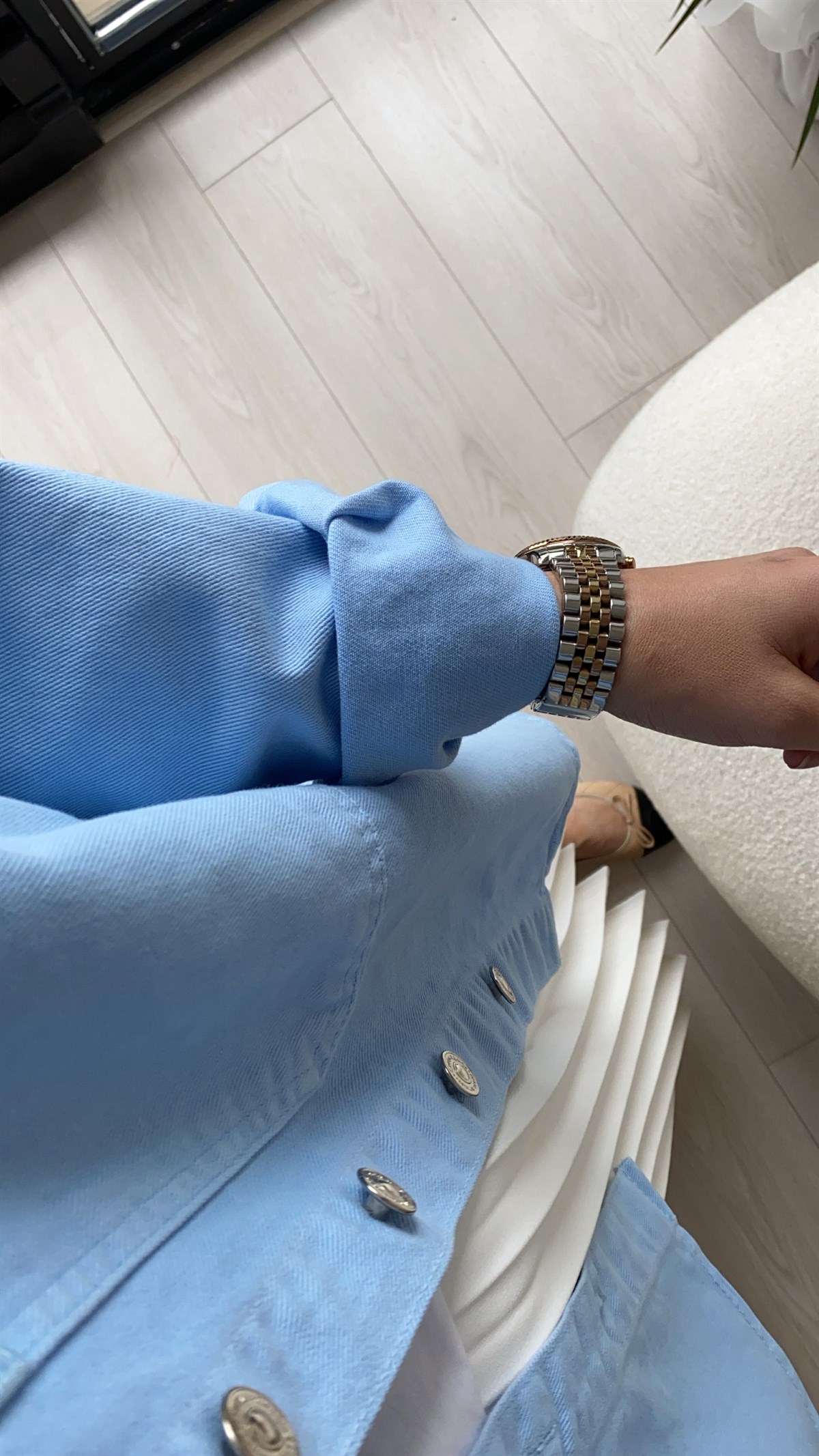 Denim Mavi Ceket