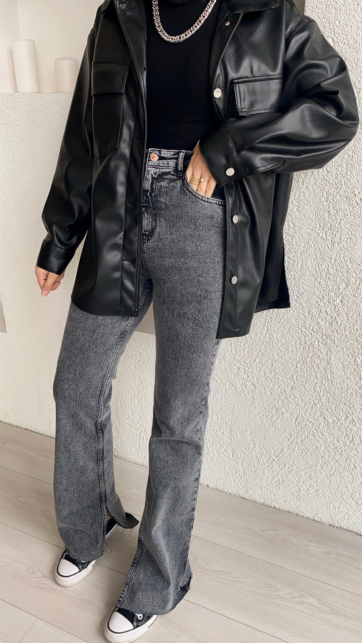 Dilvin Yırtmaç Detaylı Jean