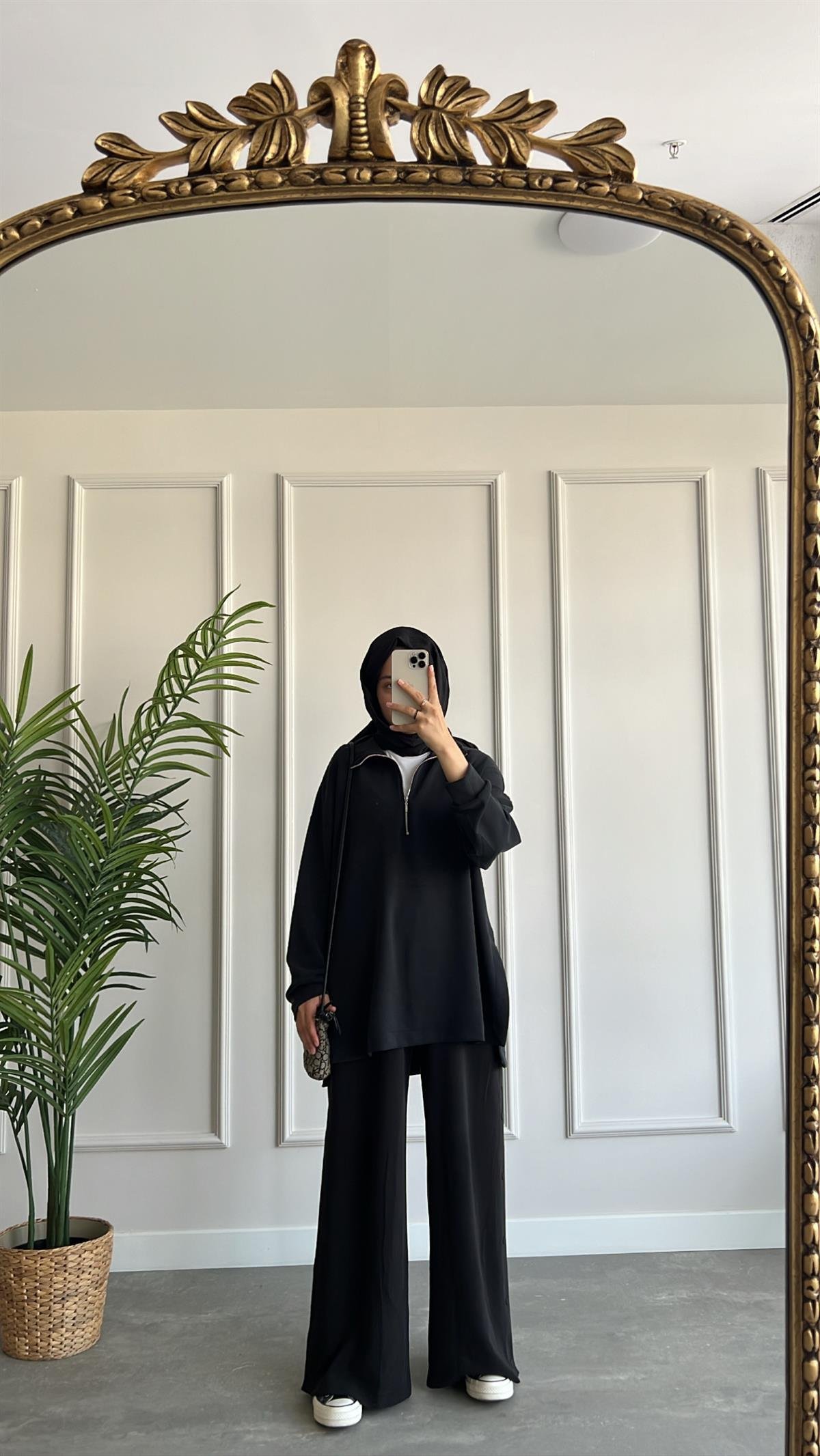 Fermuar Detaylı Oysho Modal Sweatshirt