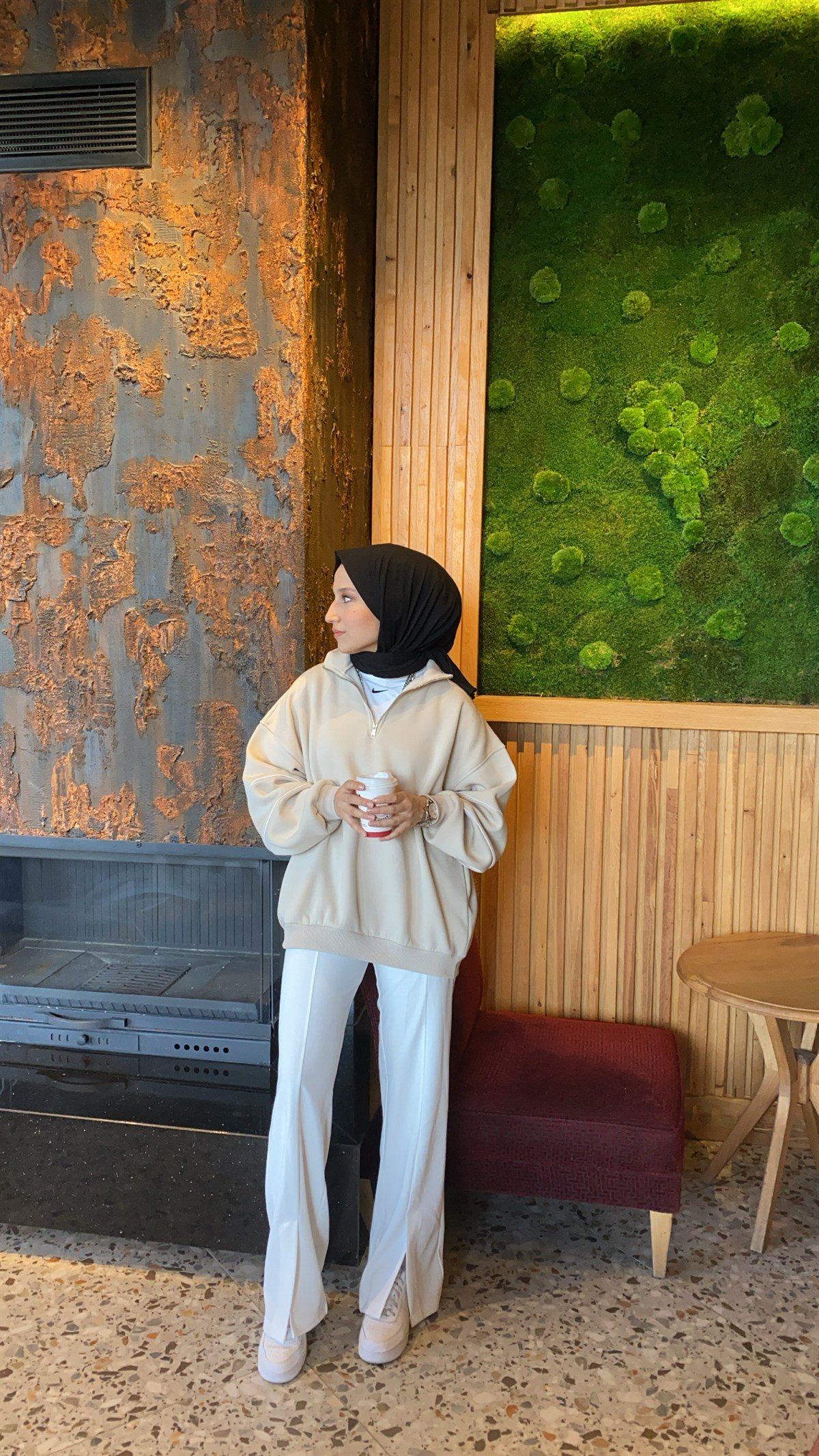 Fermuar Detaylı Sweatshirt 