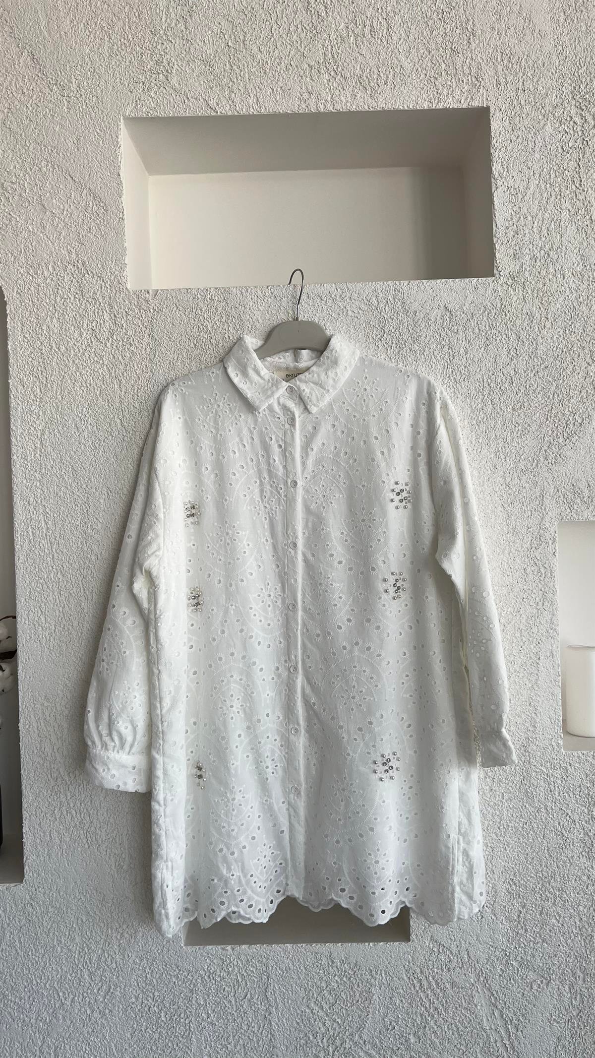 Fisto Tunik - Beyaz