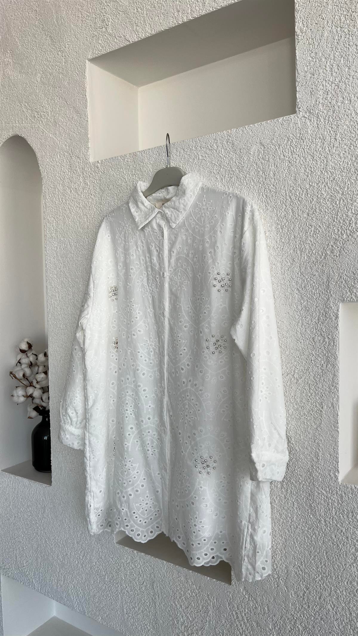Fisto Tunik - Beyaz