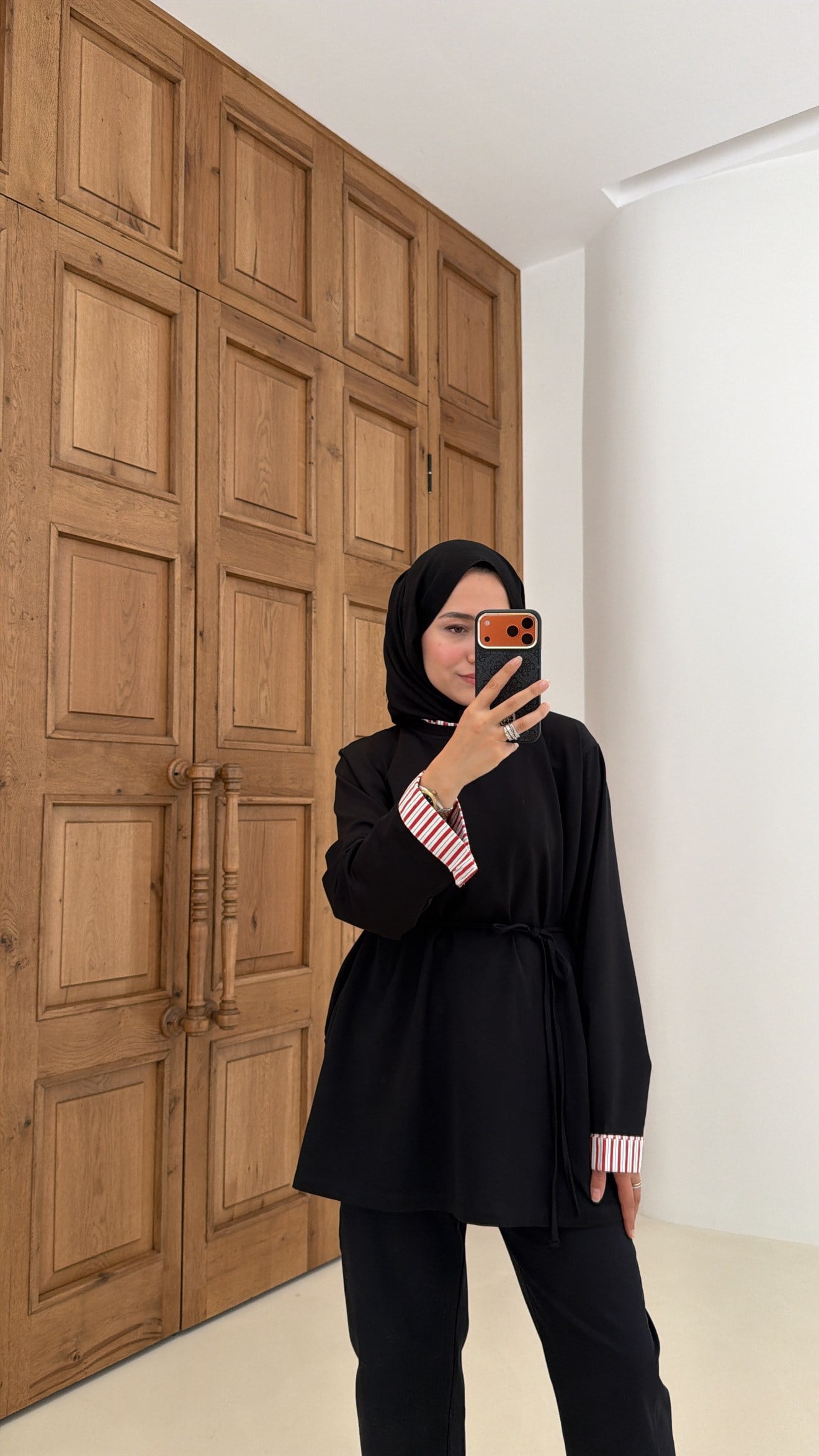 Garnili Oversize Sweat Siyah