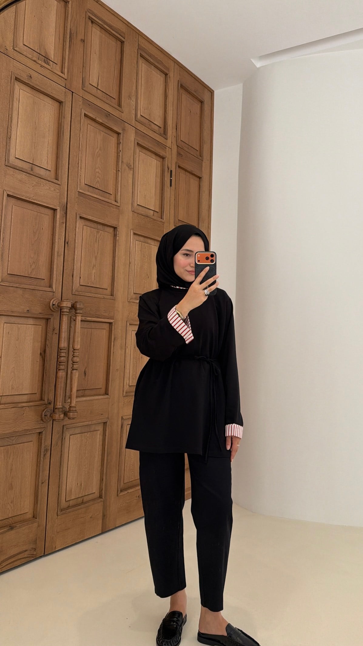 Garnili Oversize Sweat Siyah