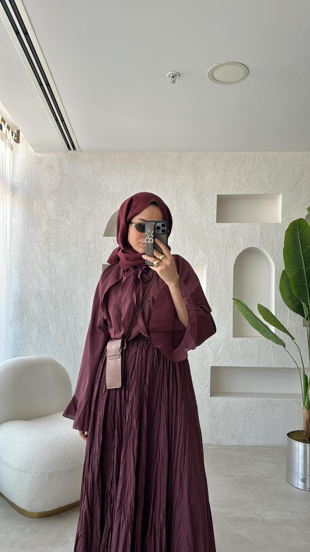 H&M Pamuk Vual Takım Bordo 