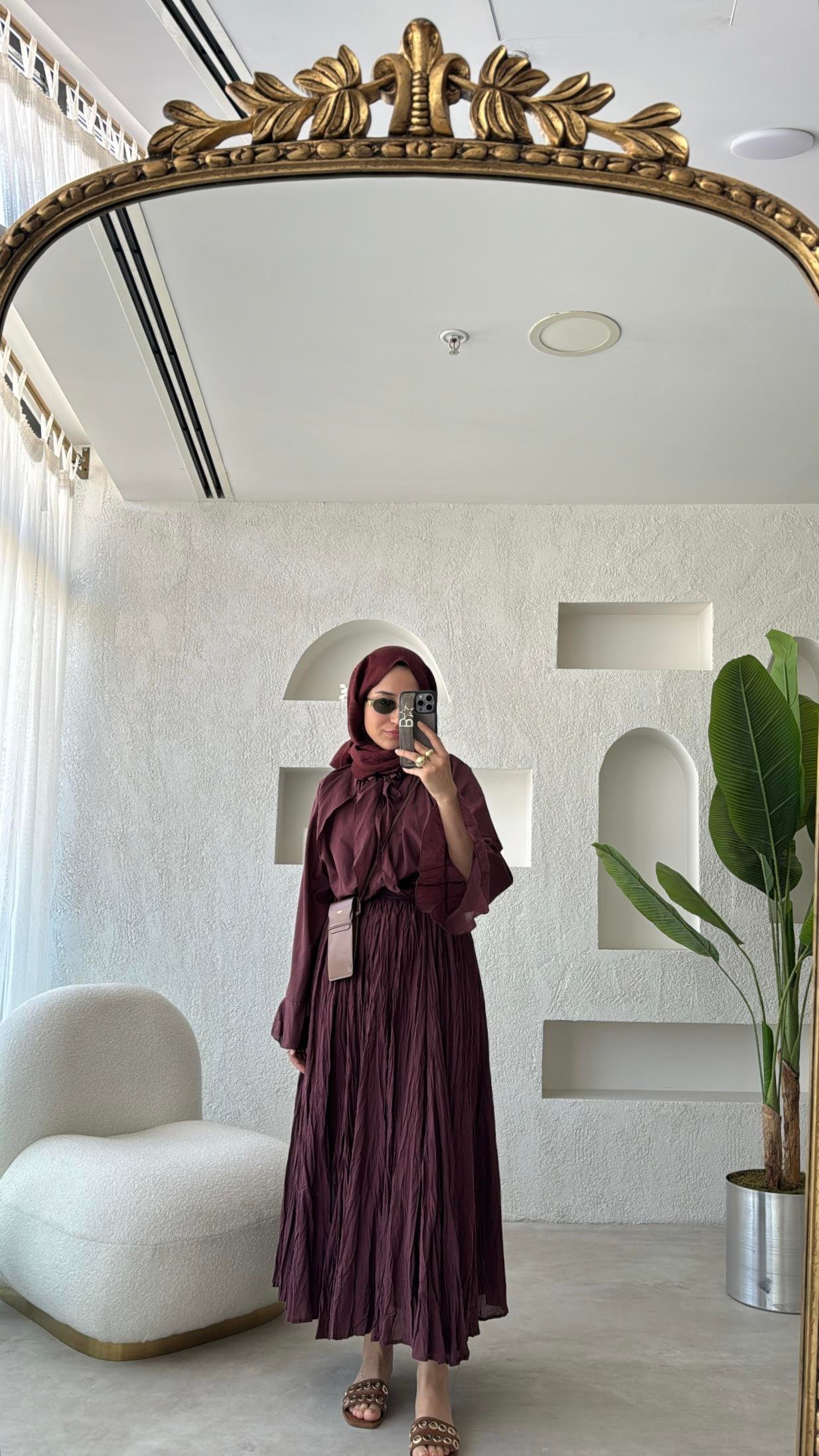 H&M Pamuk Vual Takım Bordo 