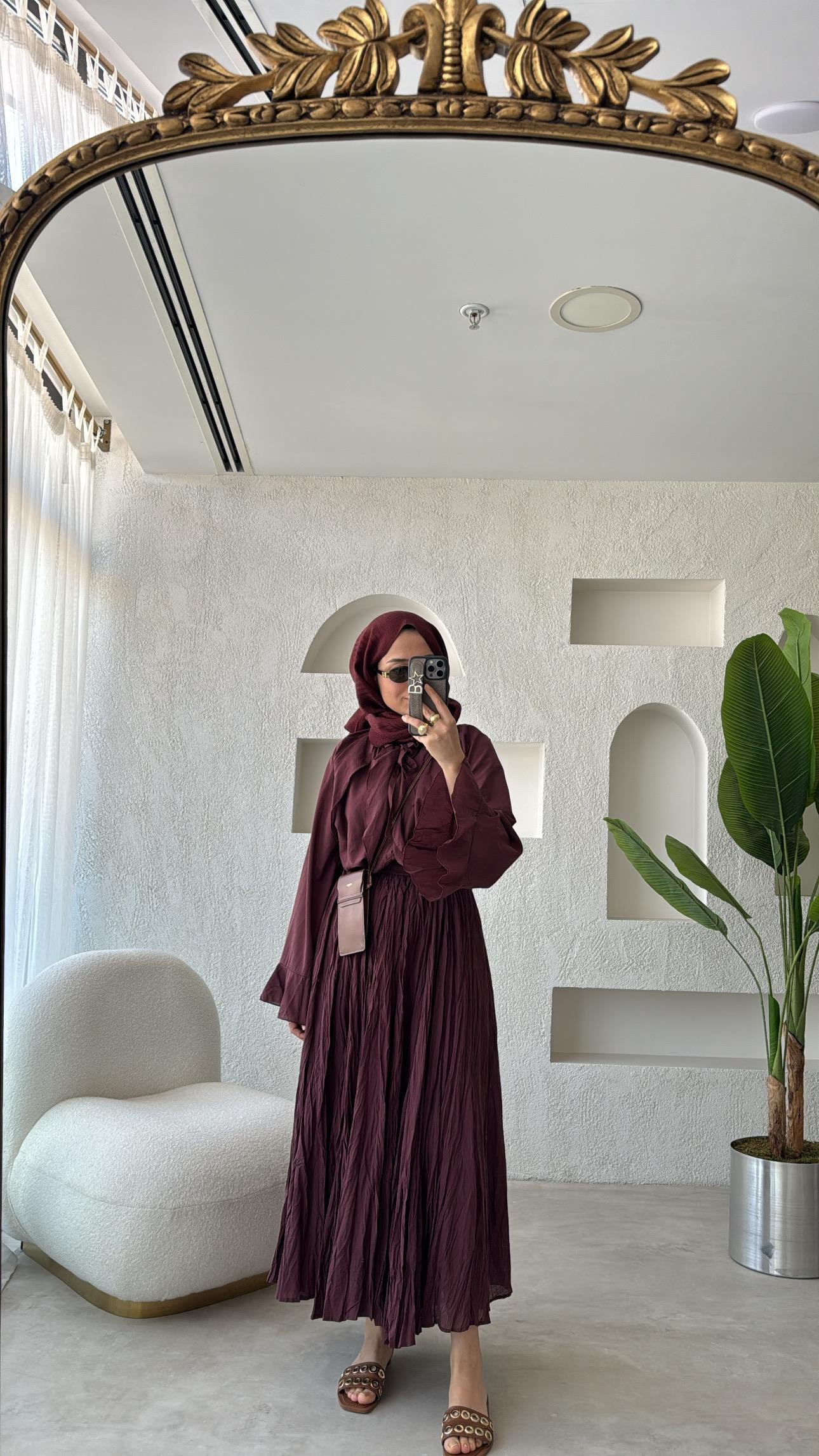 H&M Pamuk Vual Takım Bordo 